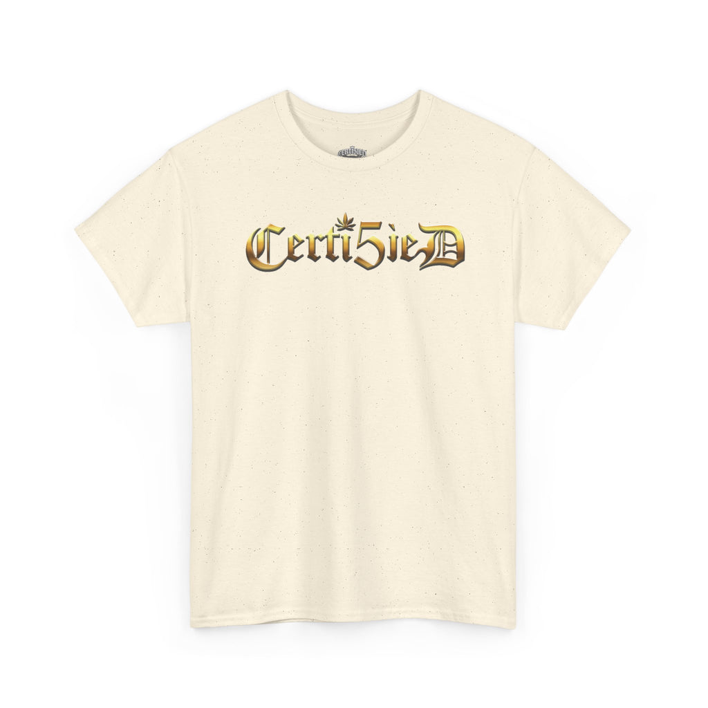 Certi5ied Black & Gold Classic Tee