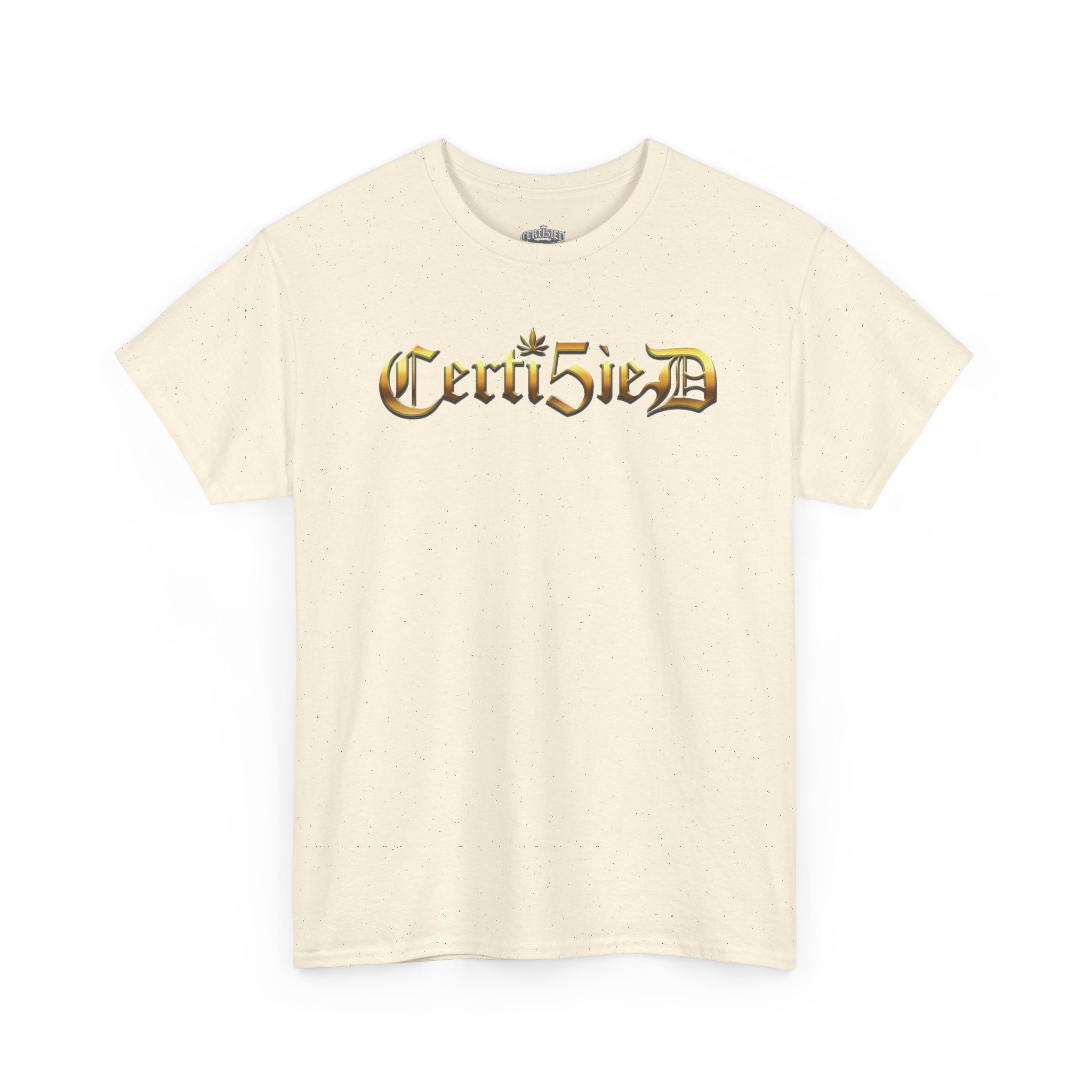 Certi5ied Black & Gold Classic Tee