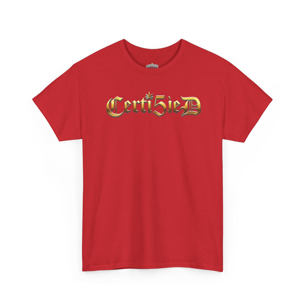 Certi5ied Black & Gold Classic Tee