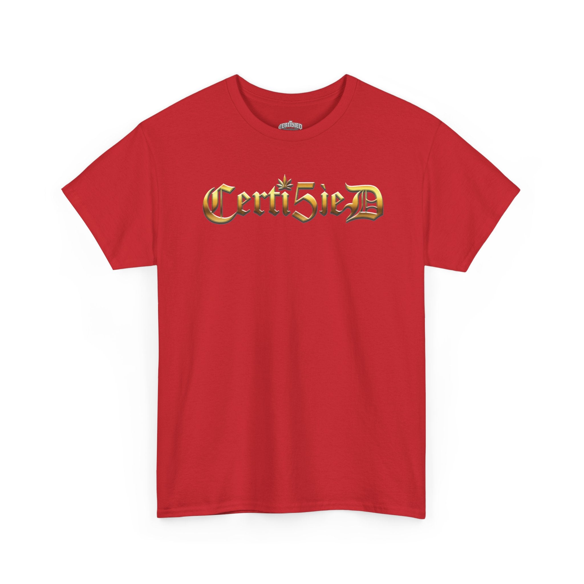 Certi5ied Black & Gold Classic Tee