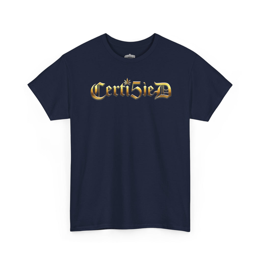 Certi5ied Black & Gold Classic Tee