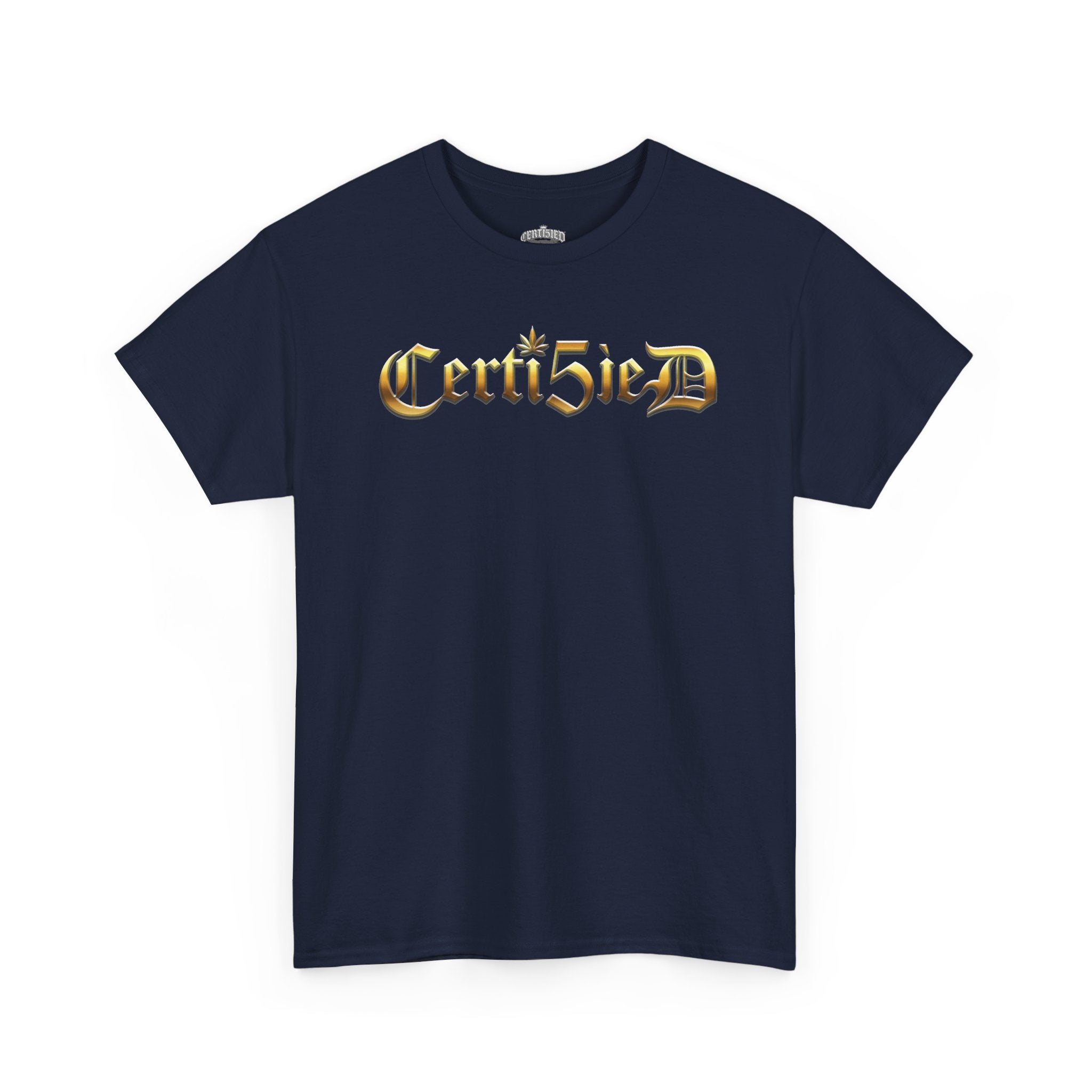 Certi5ied Black & Gold Classic Tee