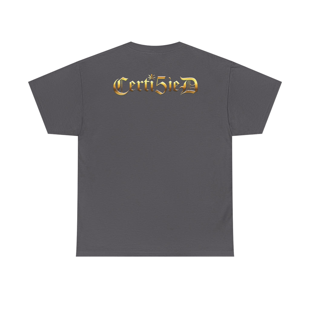Certi5ied Black & Gold Classic Tee