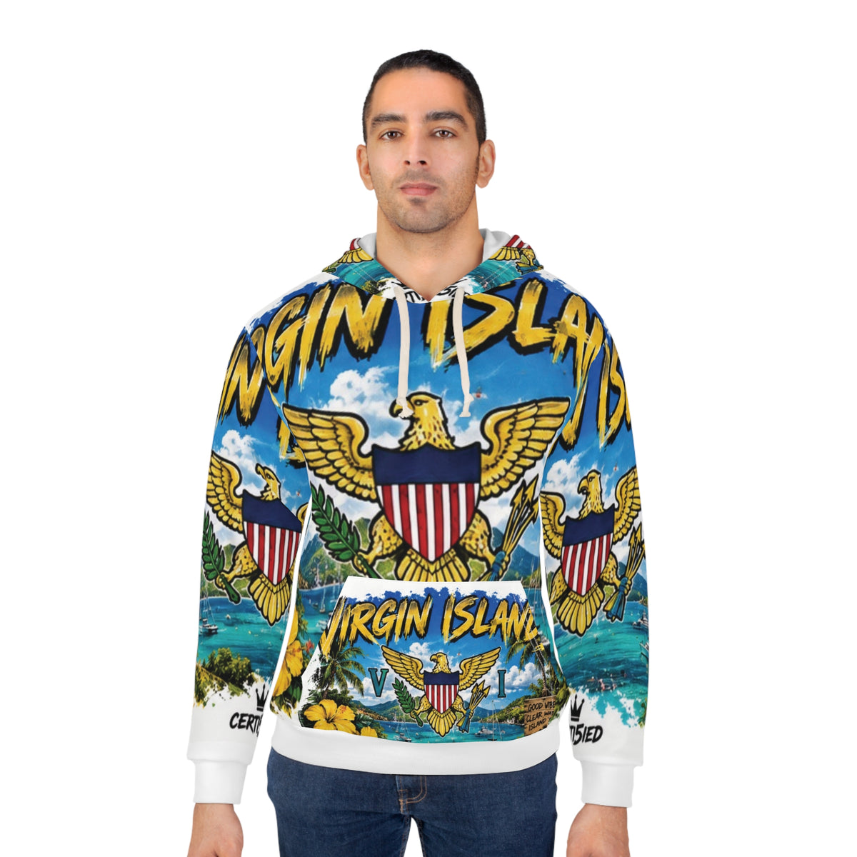 CERTI5IED VIRGIN ISLAND HOODIE