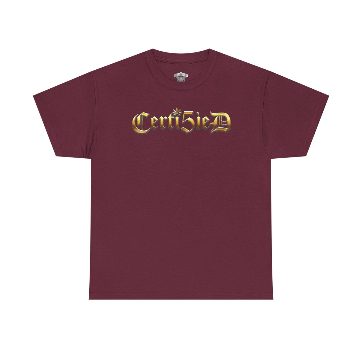 Certi5ied Black & Gold Classic Tee