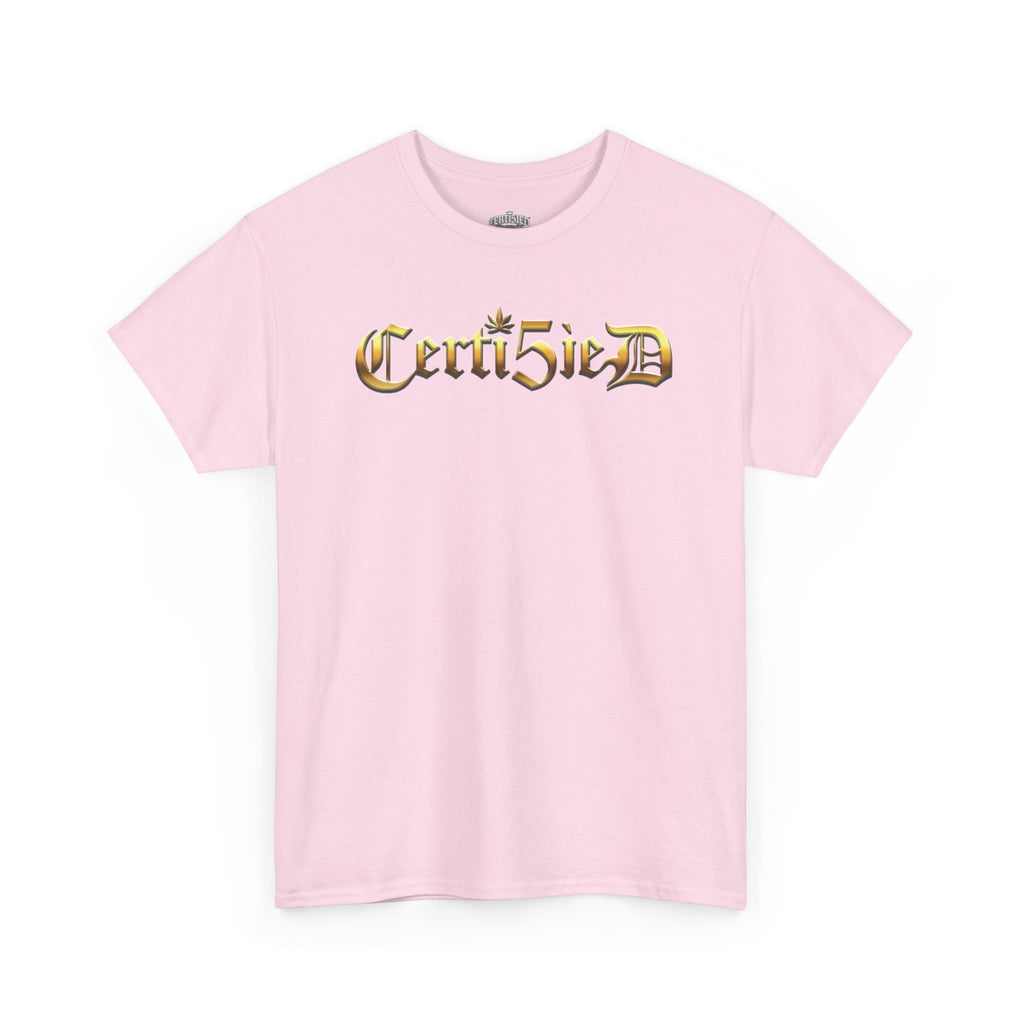 Certi5ied Black & Gold Classic Tee