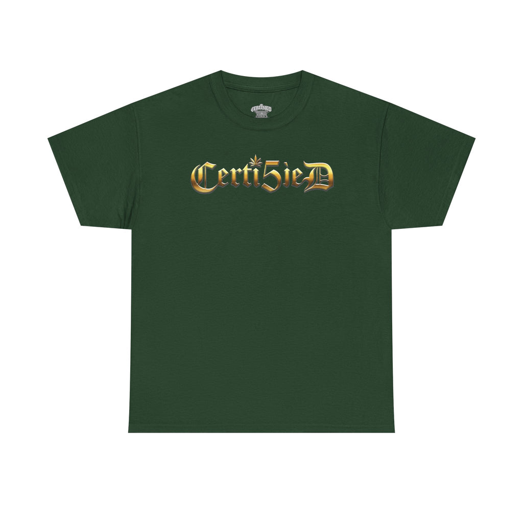 Certi5ied Black & Gold Classic Tee