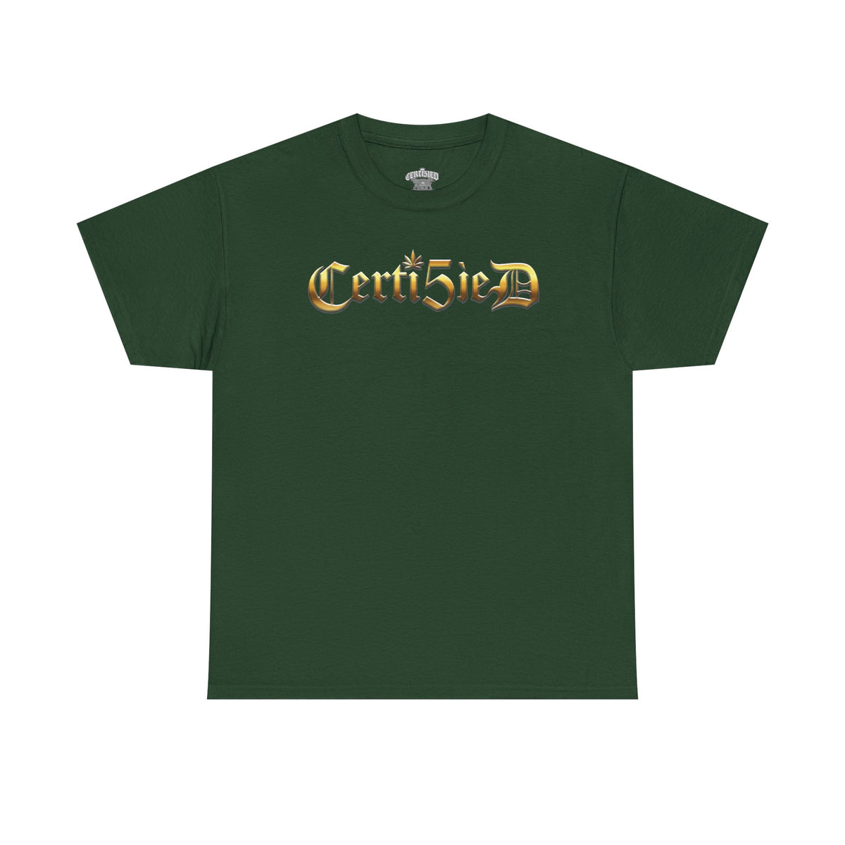 Certi5ied Black & Gold Classic Tee
