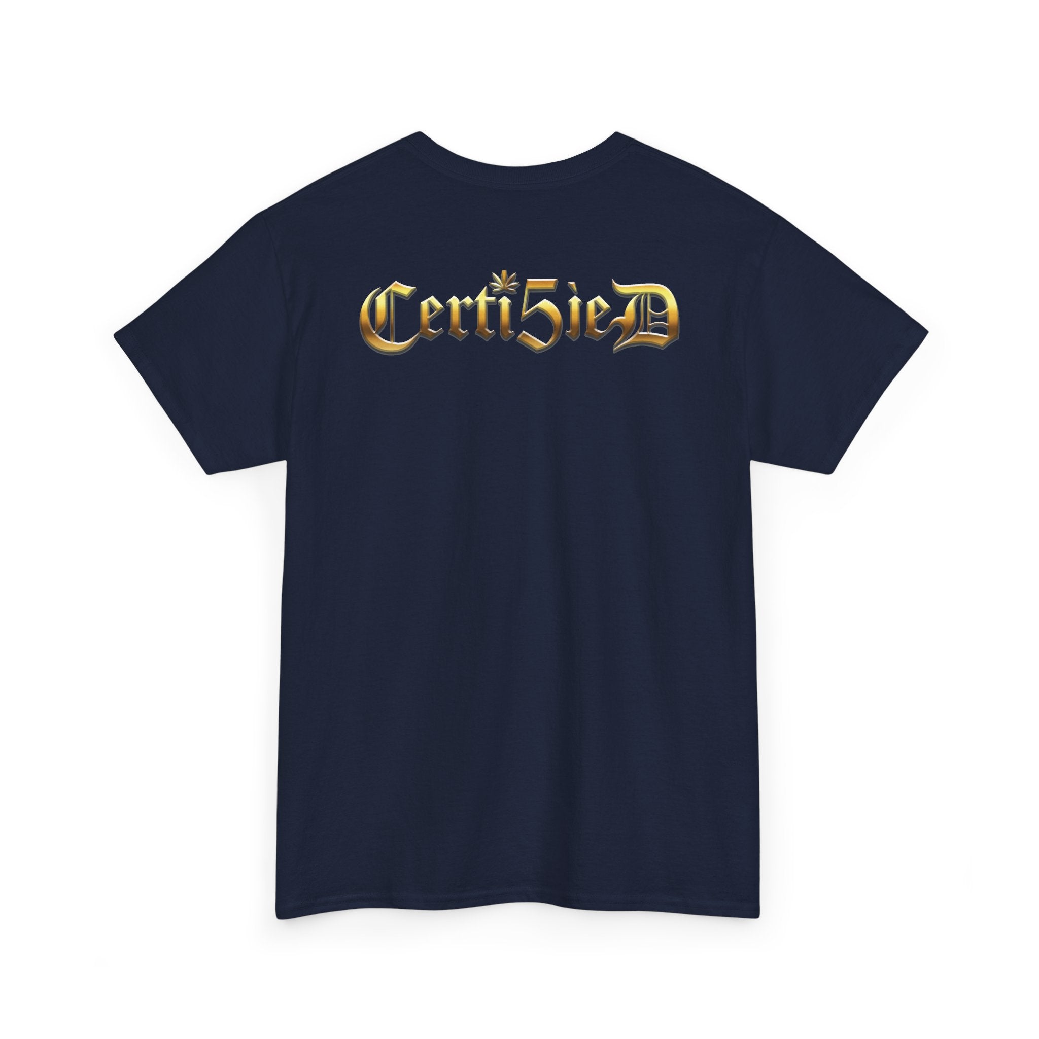 Certi5ied Black & Gold Classic Tee