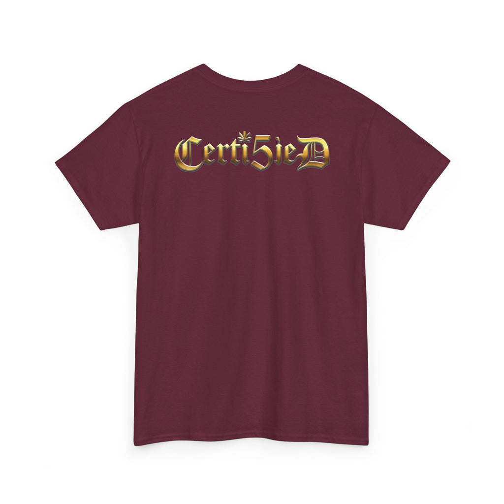 Certi5ied Black & Gold Classic Tee
