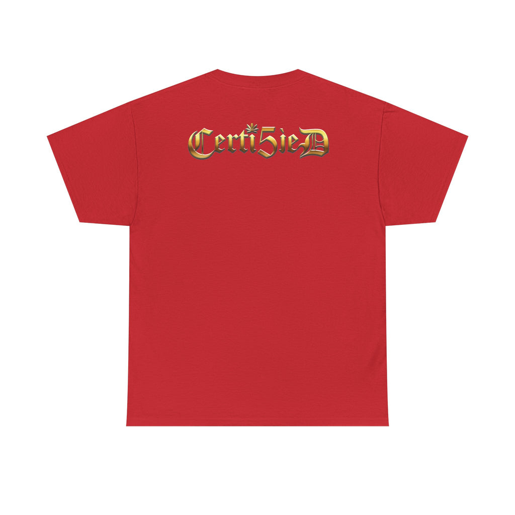 Certi5ied Black & Gold Classic Tee