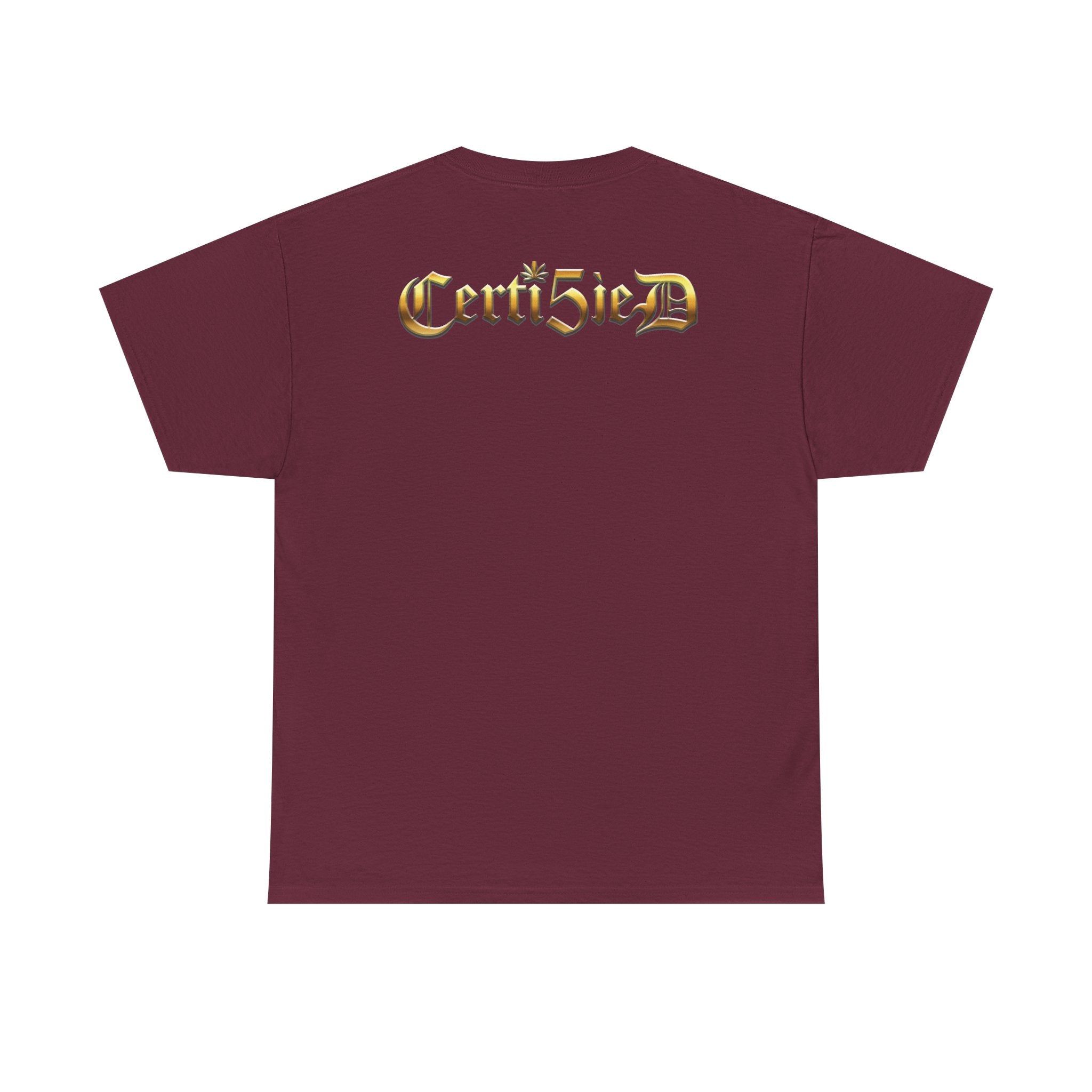 Certi5ied Black & Gold Classic Tee