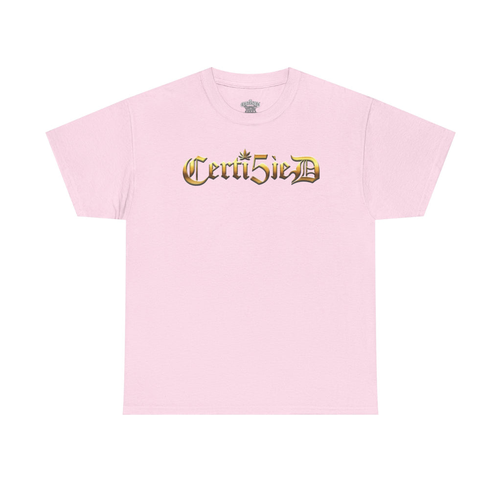 Certi5ied Black & Gold Classic Tee