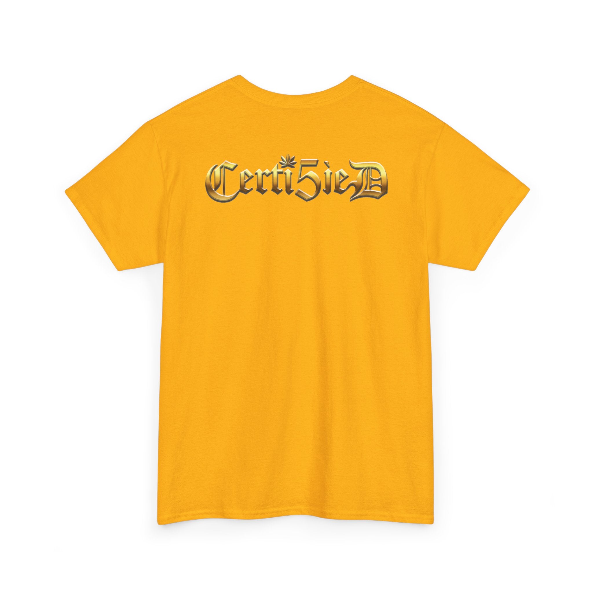 Certi5ied Black & Gold Classic Tee