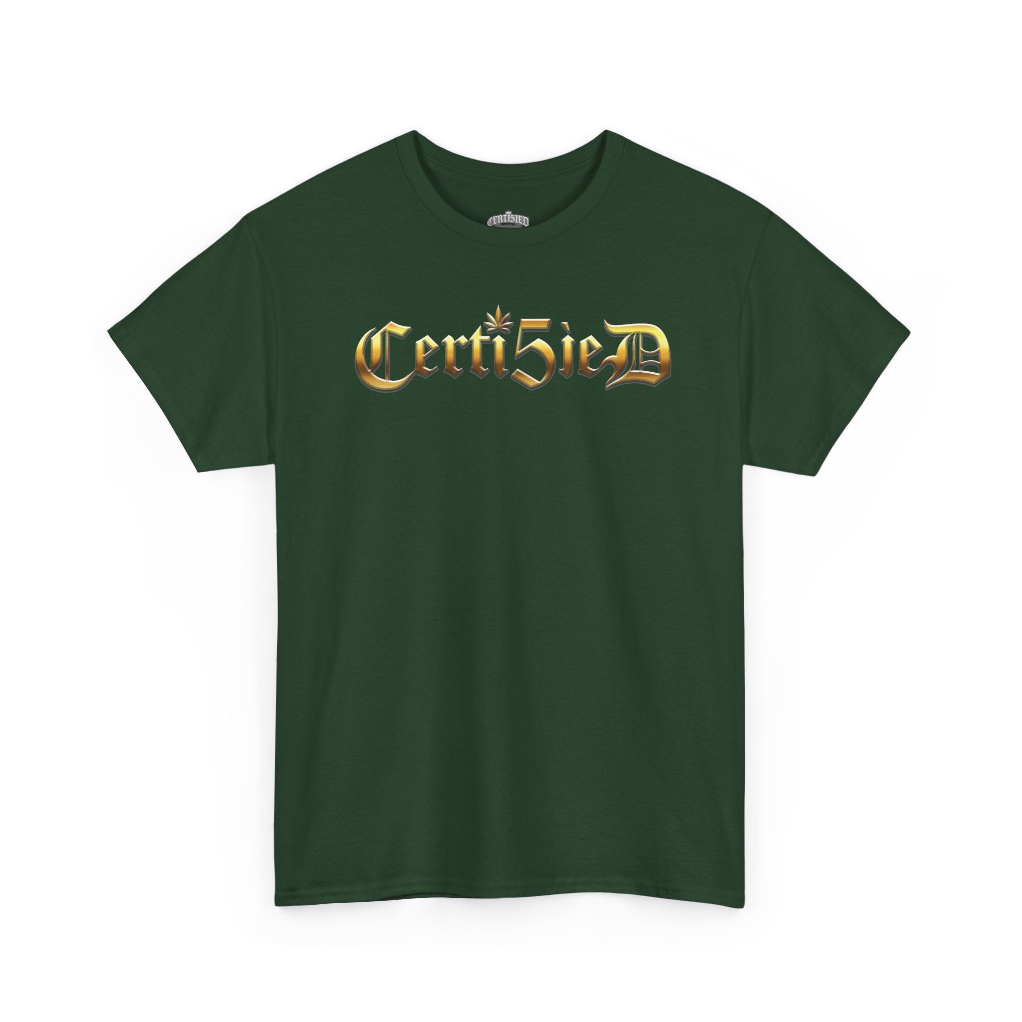 Certi5ied Black & Gold Classic Tee