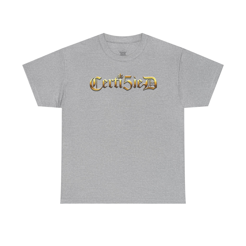 Certi5ied Black & Gold Classic Tee