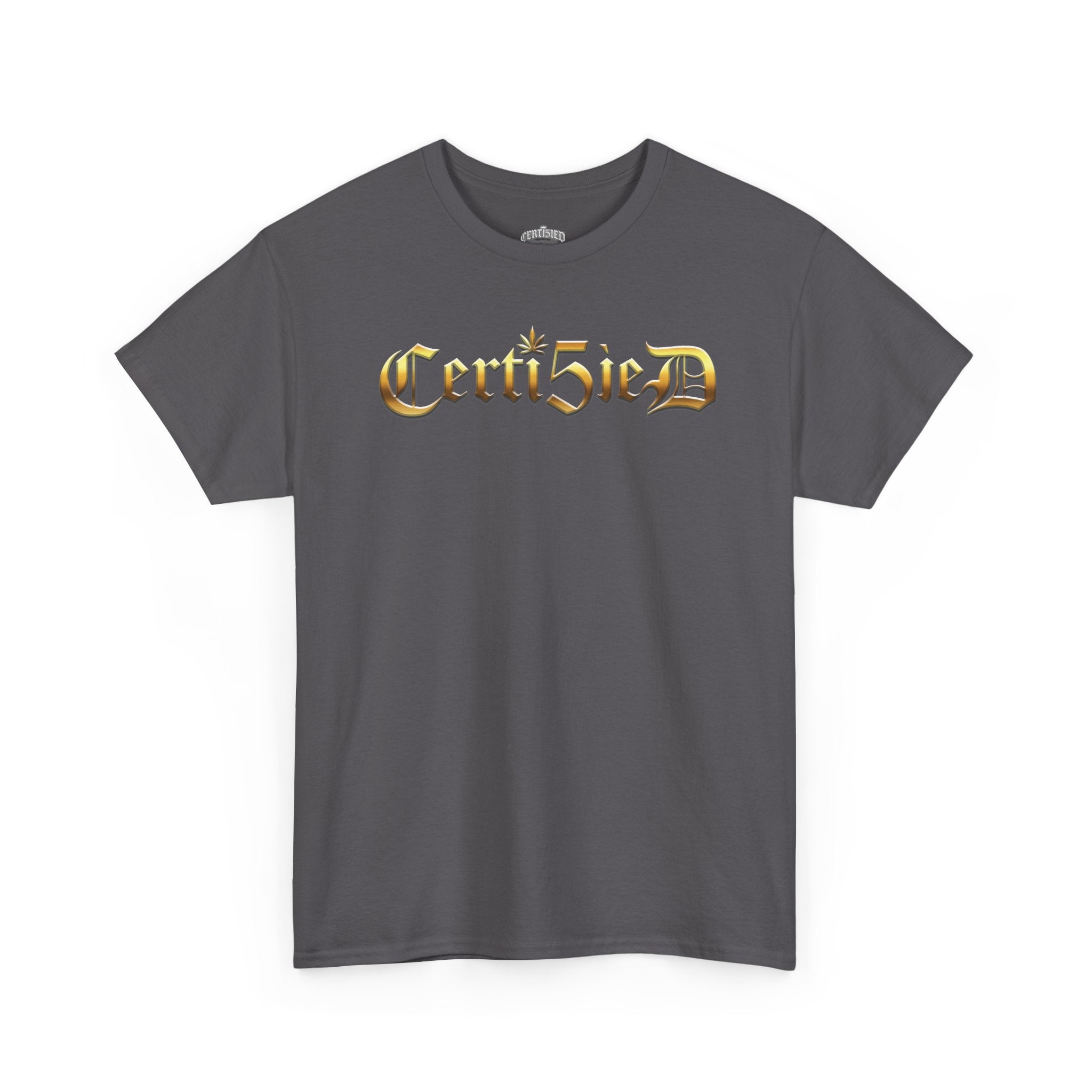 Certi5ied Black & Gold Classic Tee