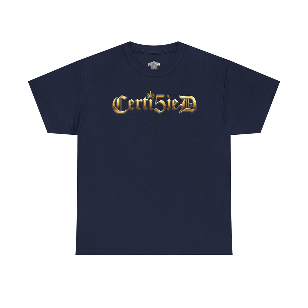 Certi5ied Black & Gold Classic Tee