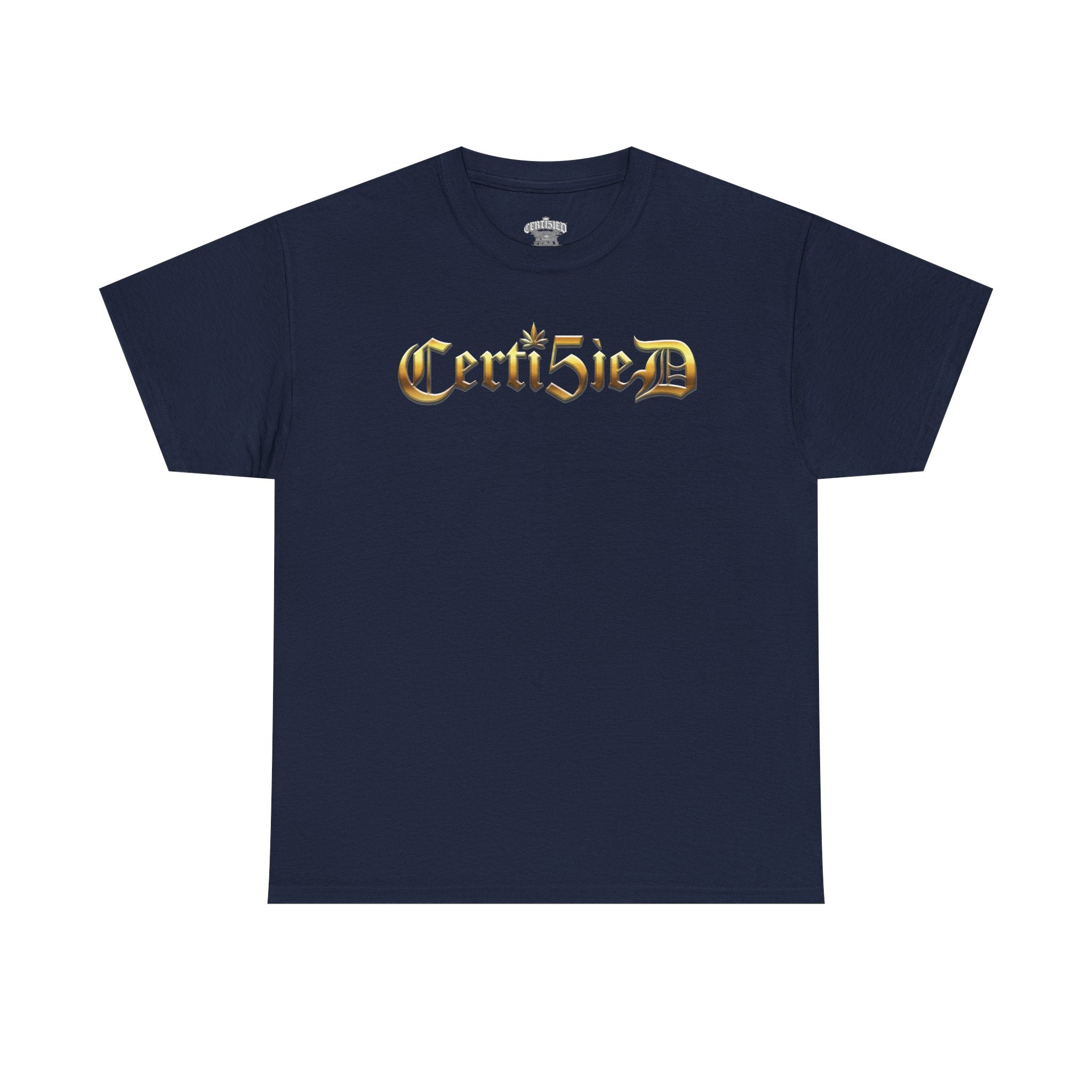 Certi5ied Black & Gold Classic Tee