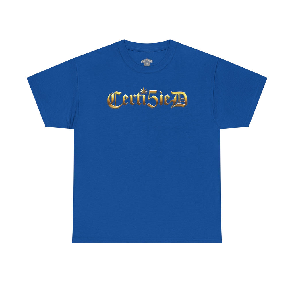 Certi5ied Black & Gold Classic Tee