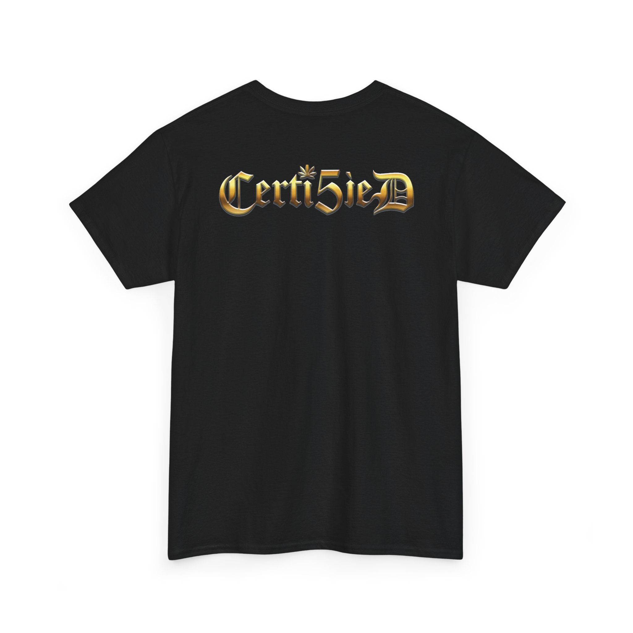 Certi5ied Black & Gold Classic Tee