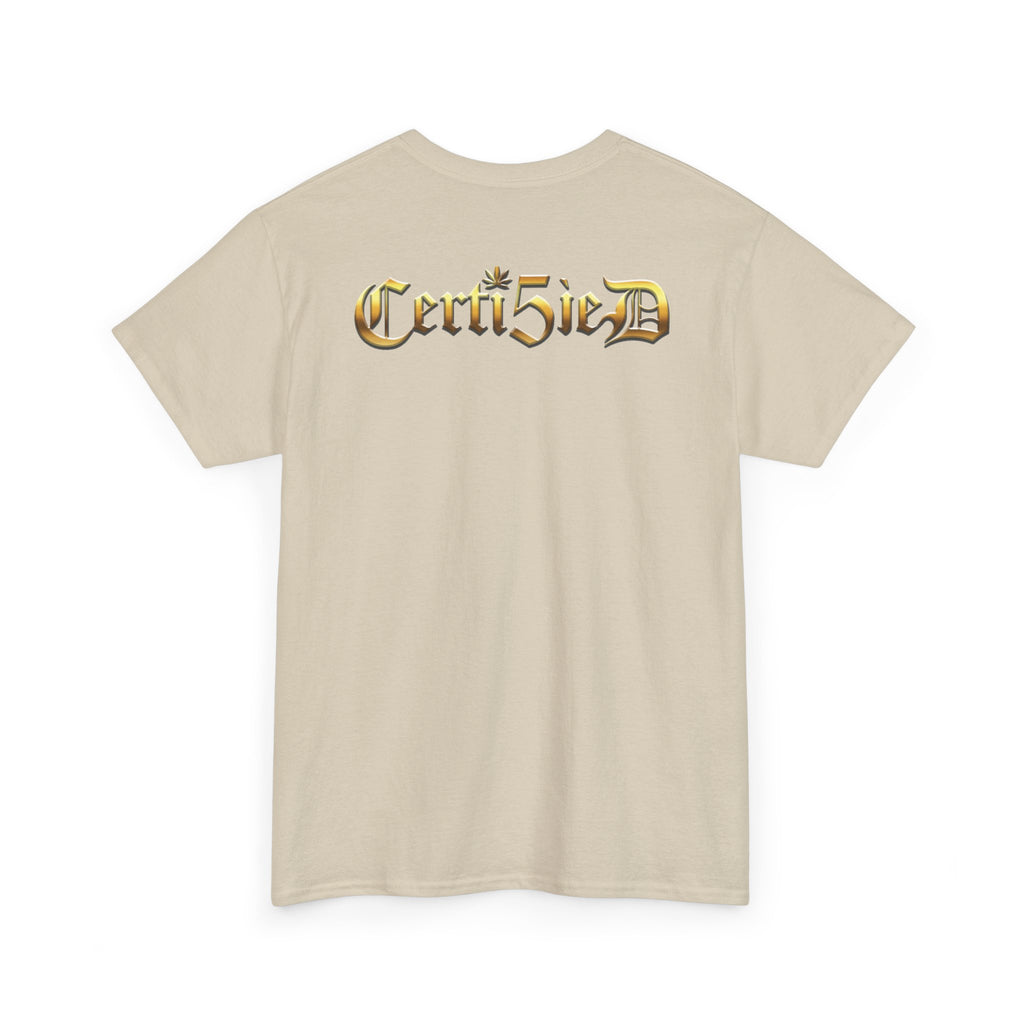 Certi5ied Black & Gold Classic Tee