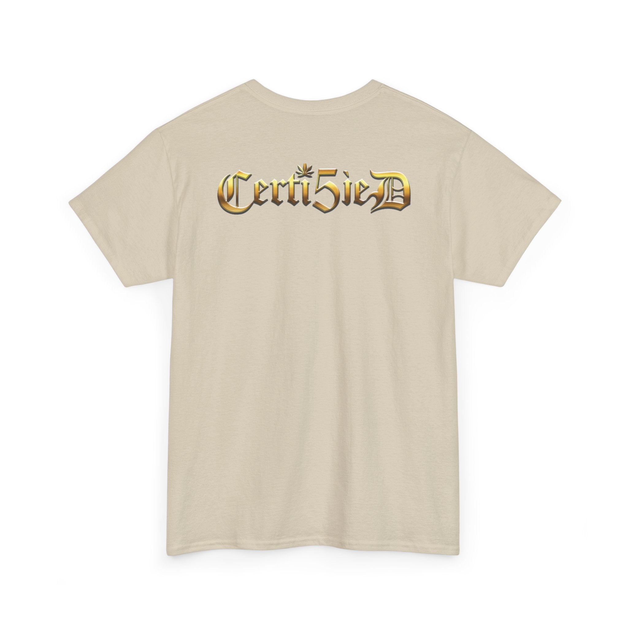 Certi5ied Black & Gold Classic Tee