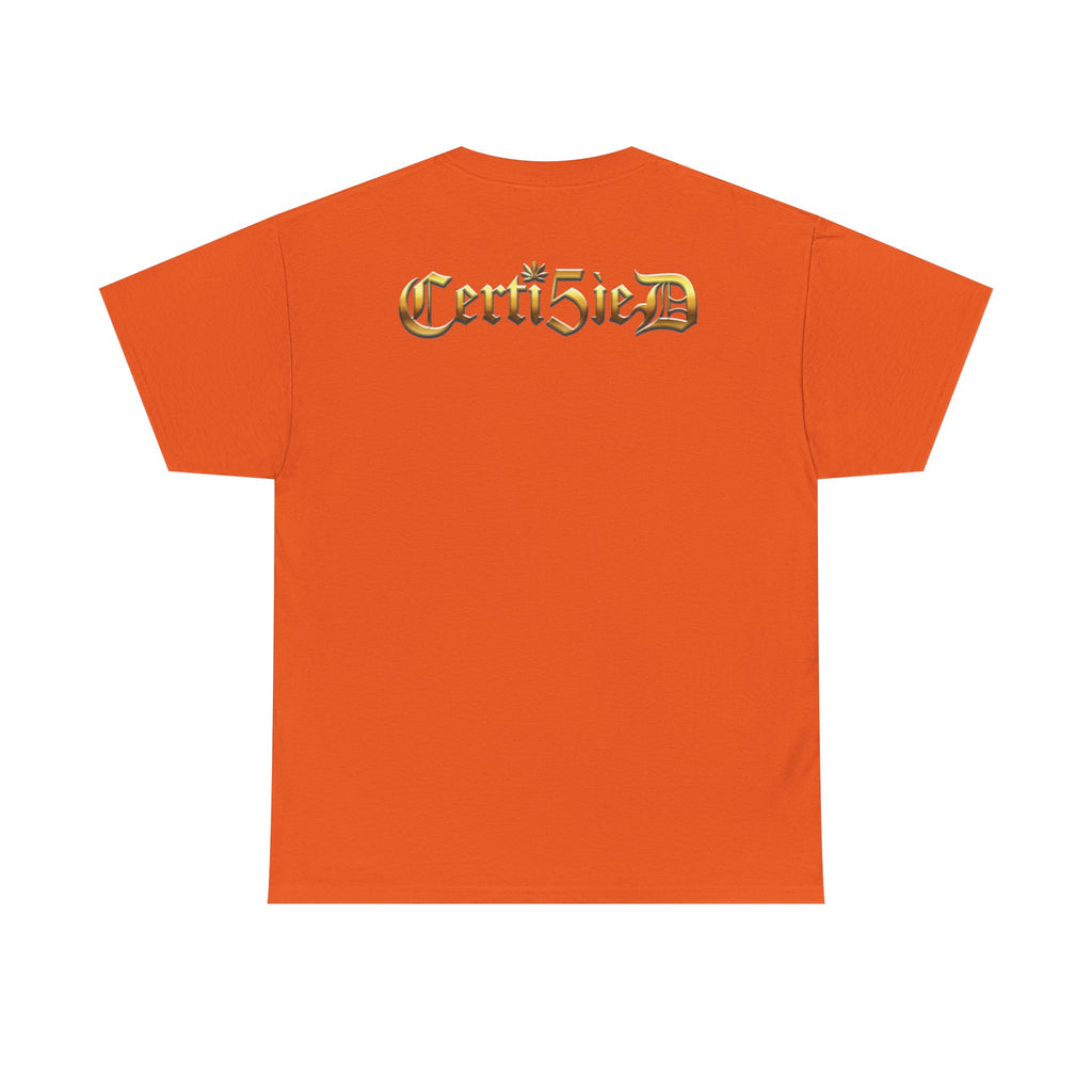Certi5ied Black & Gold Classic Tee