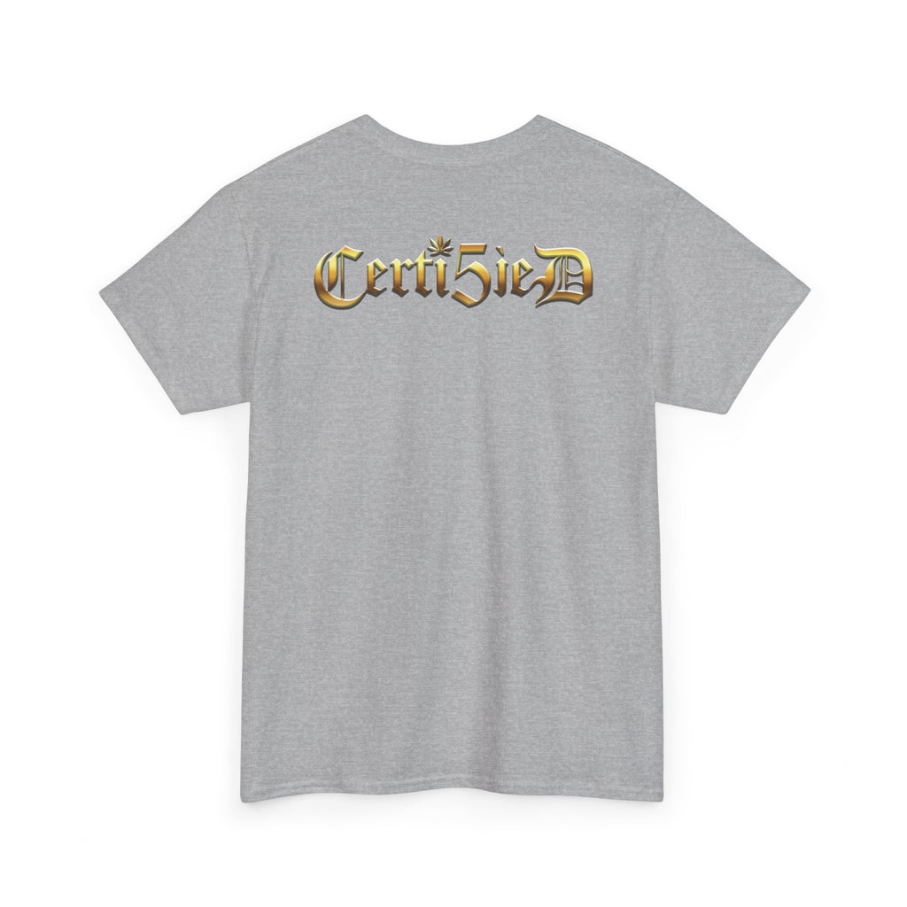 Certi5ied Black & Gold Classic Tee