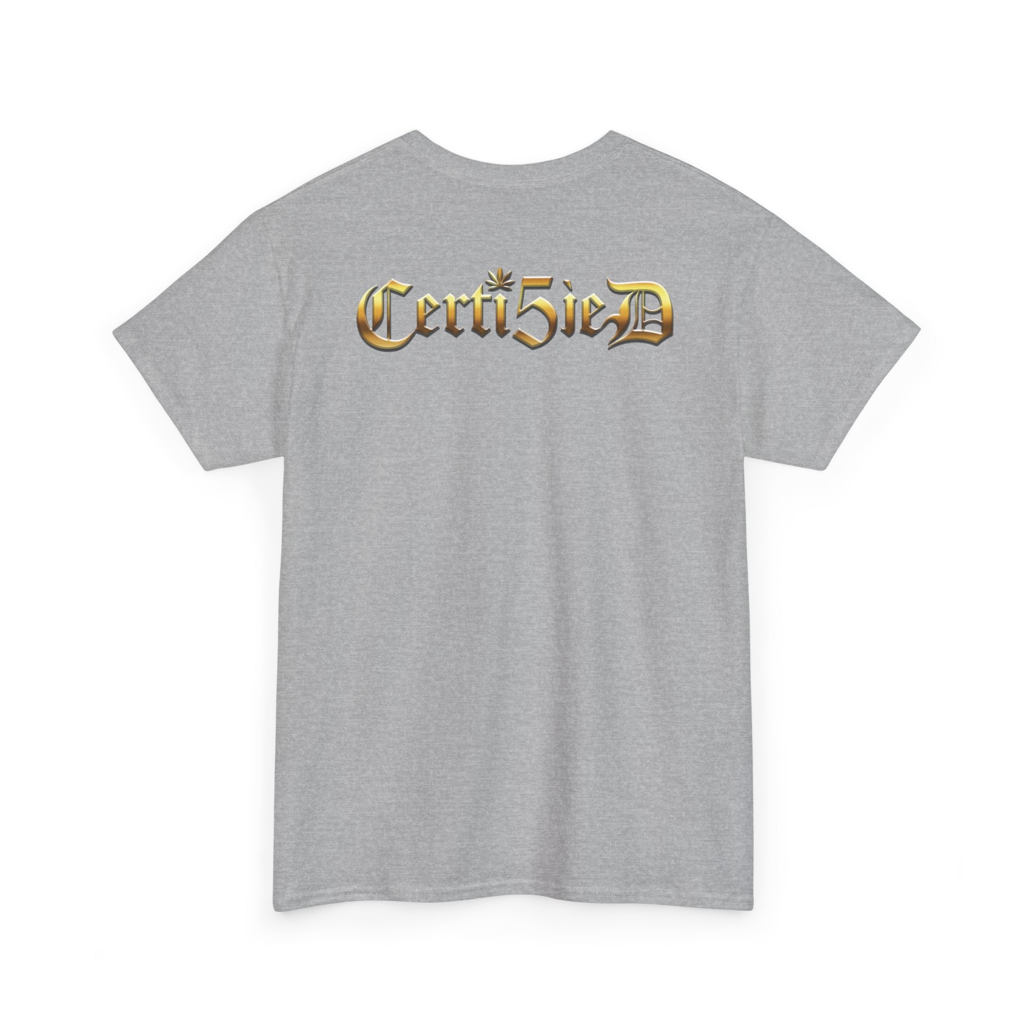 Certi5ied Black & Gold Classic Tee