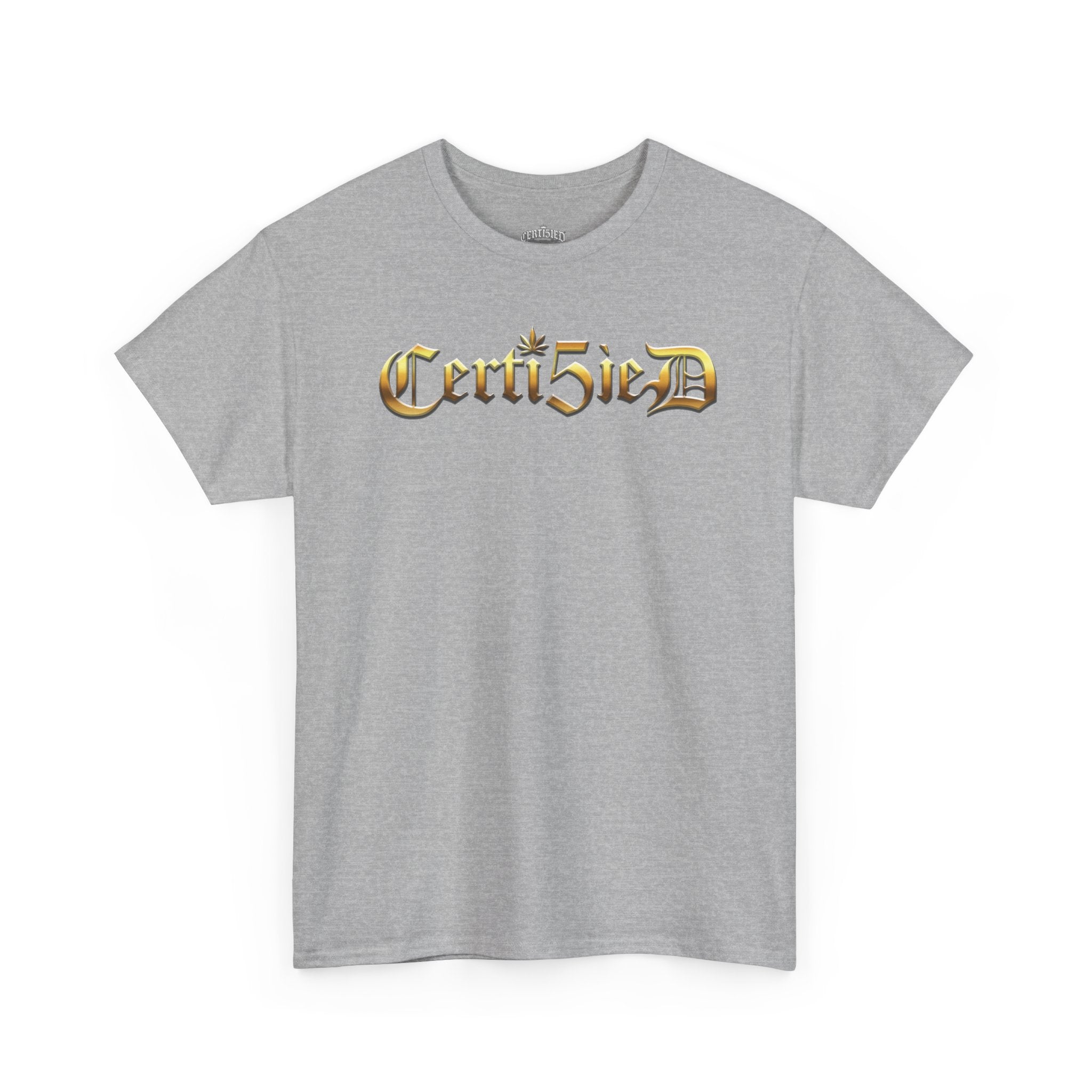 Certi5ied Black & Gold Classic Tee