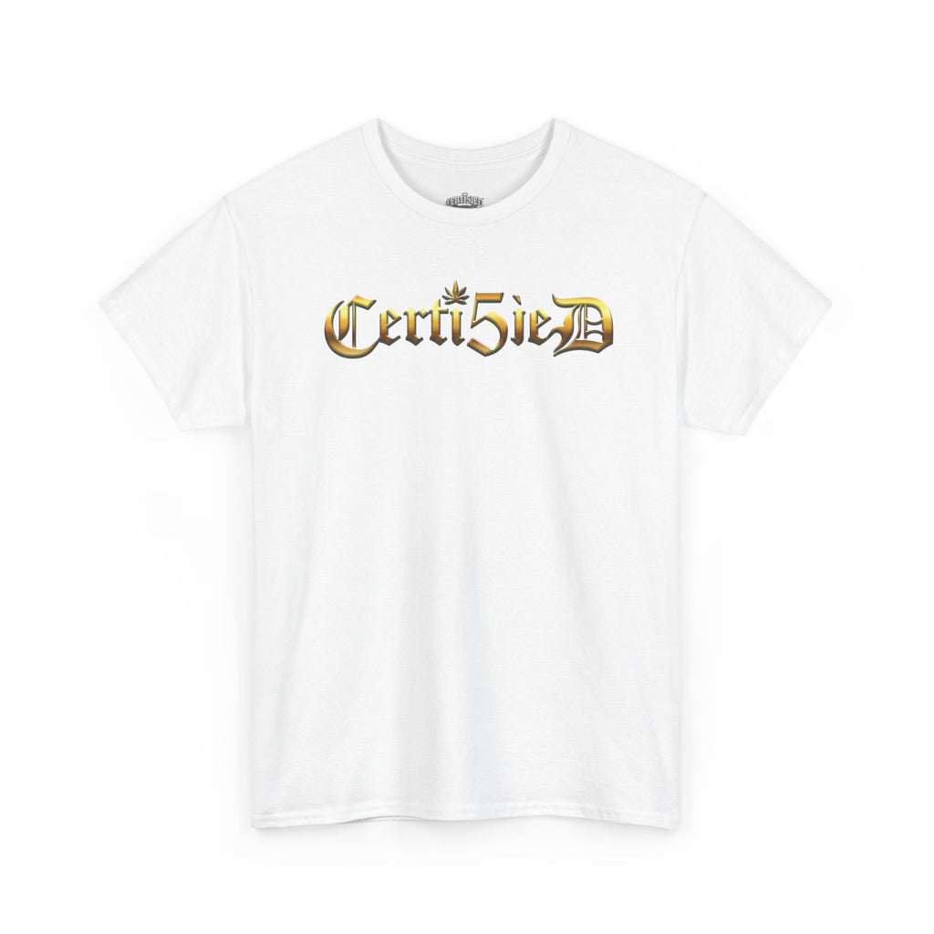 Certi5ied Black & Gold Classic Tee