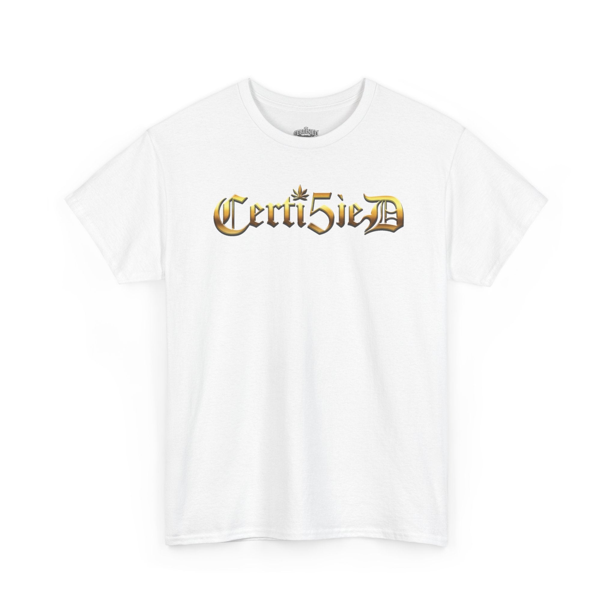 Certi5ied Black & Gold Classic Tee