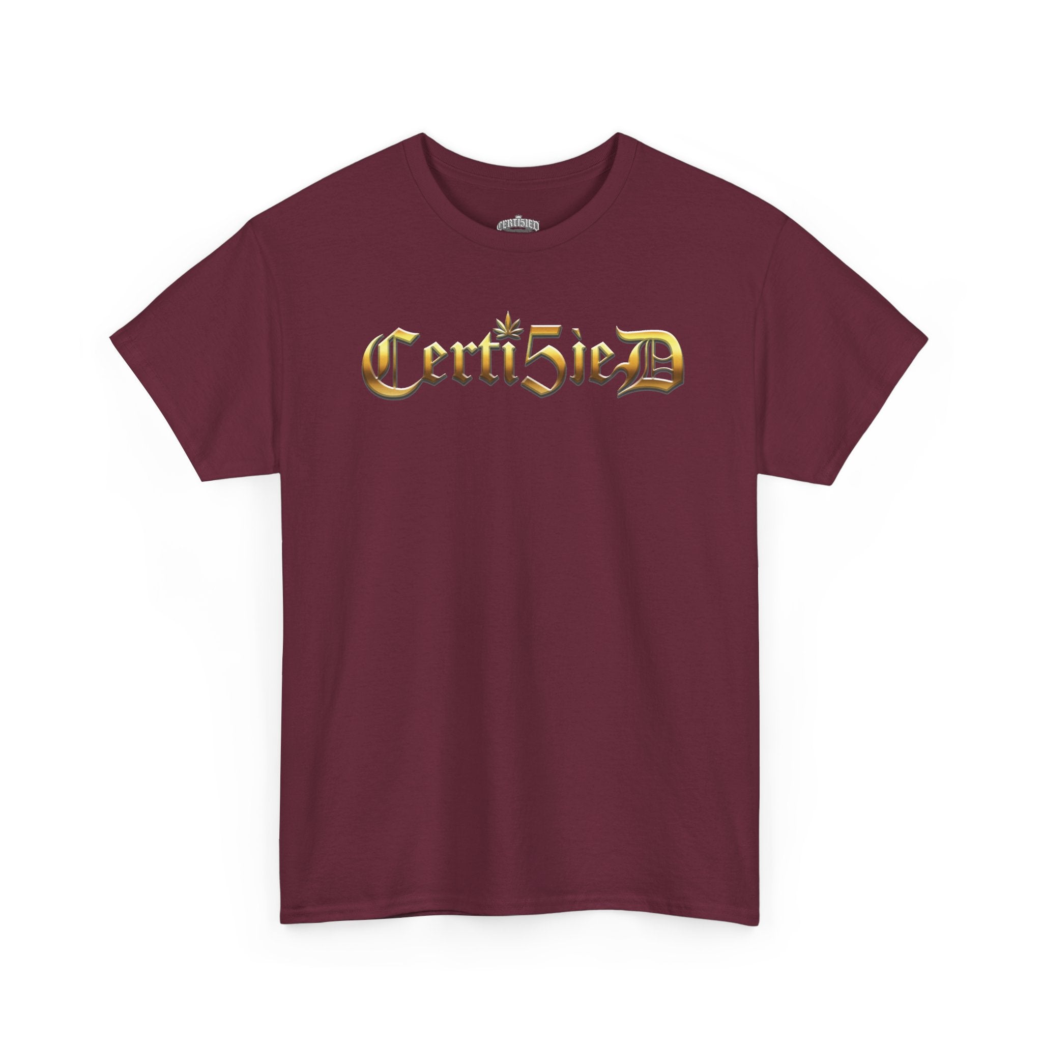 Certi5ied Black & Gold Classic Tee