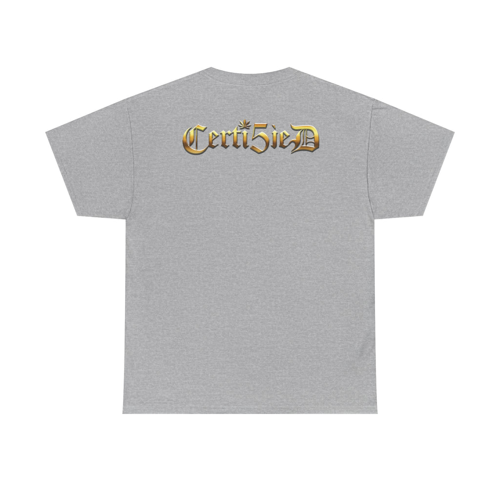 Certi5ied Black & Gold Classic Tee