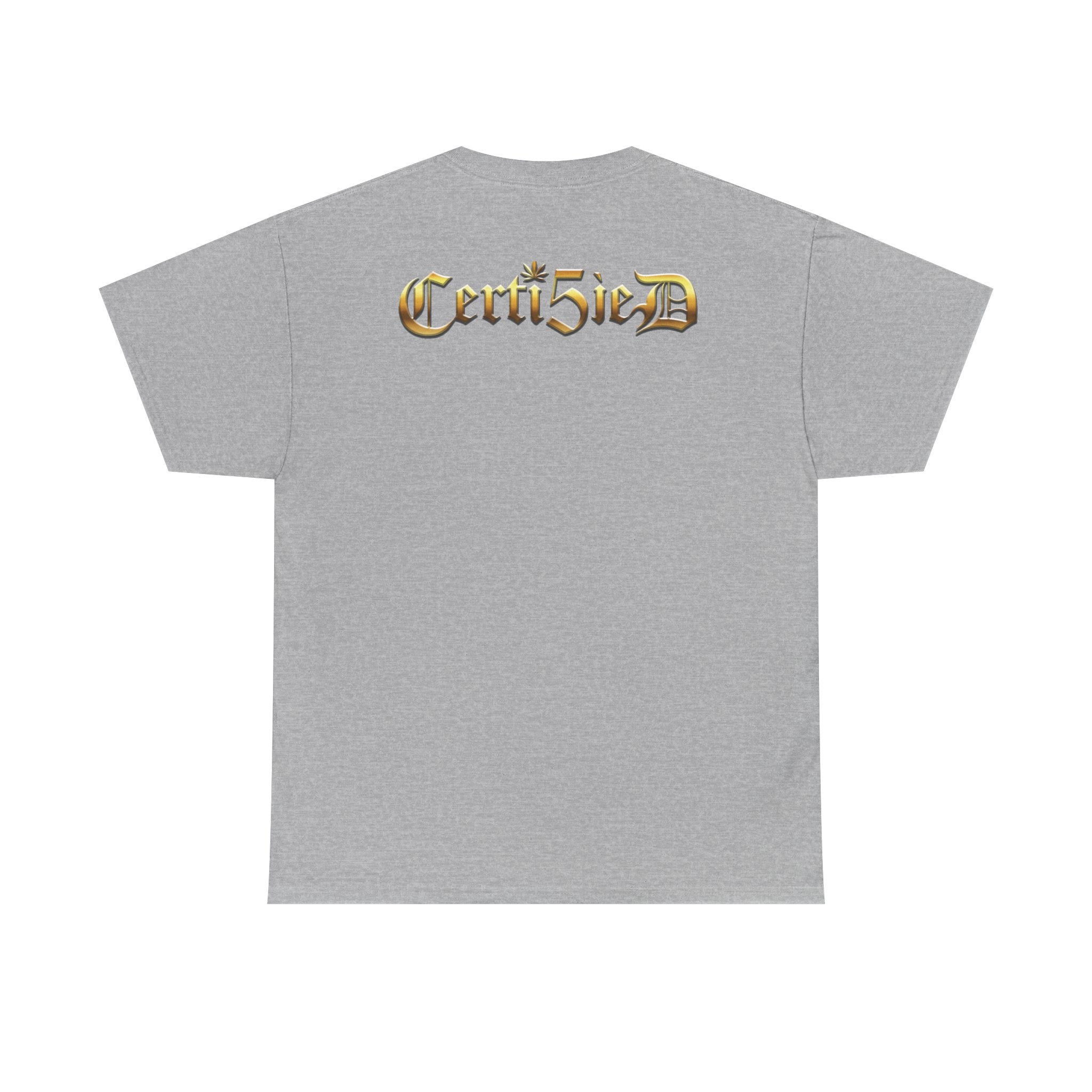 Certi5ied Black & Gold Classic Tee