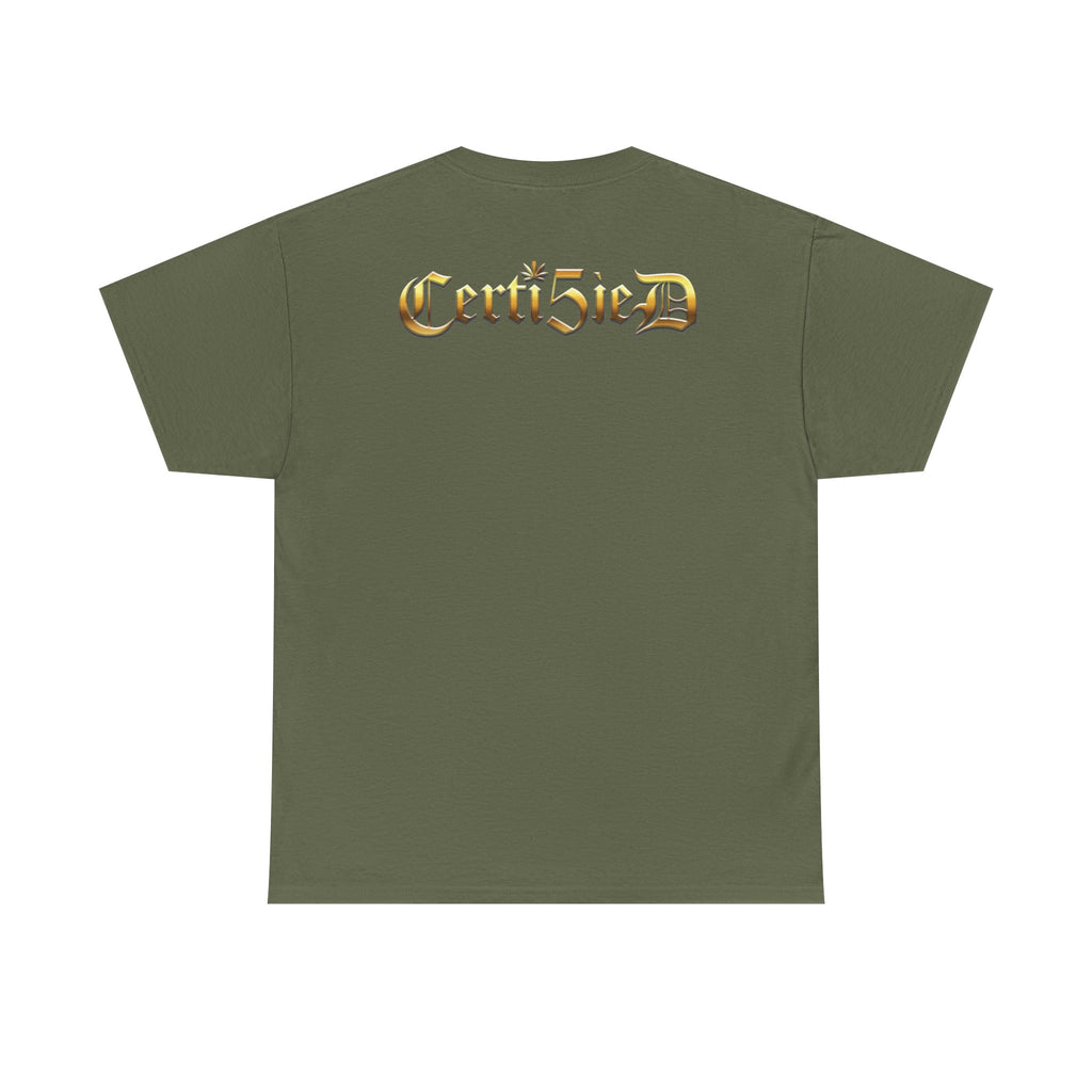 Certi5ied Black & Gold Classic Tee