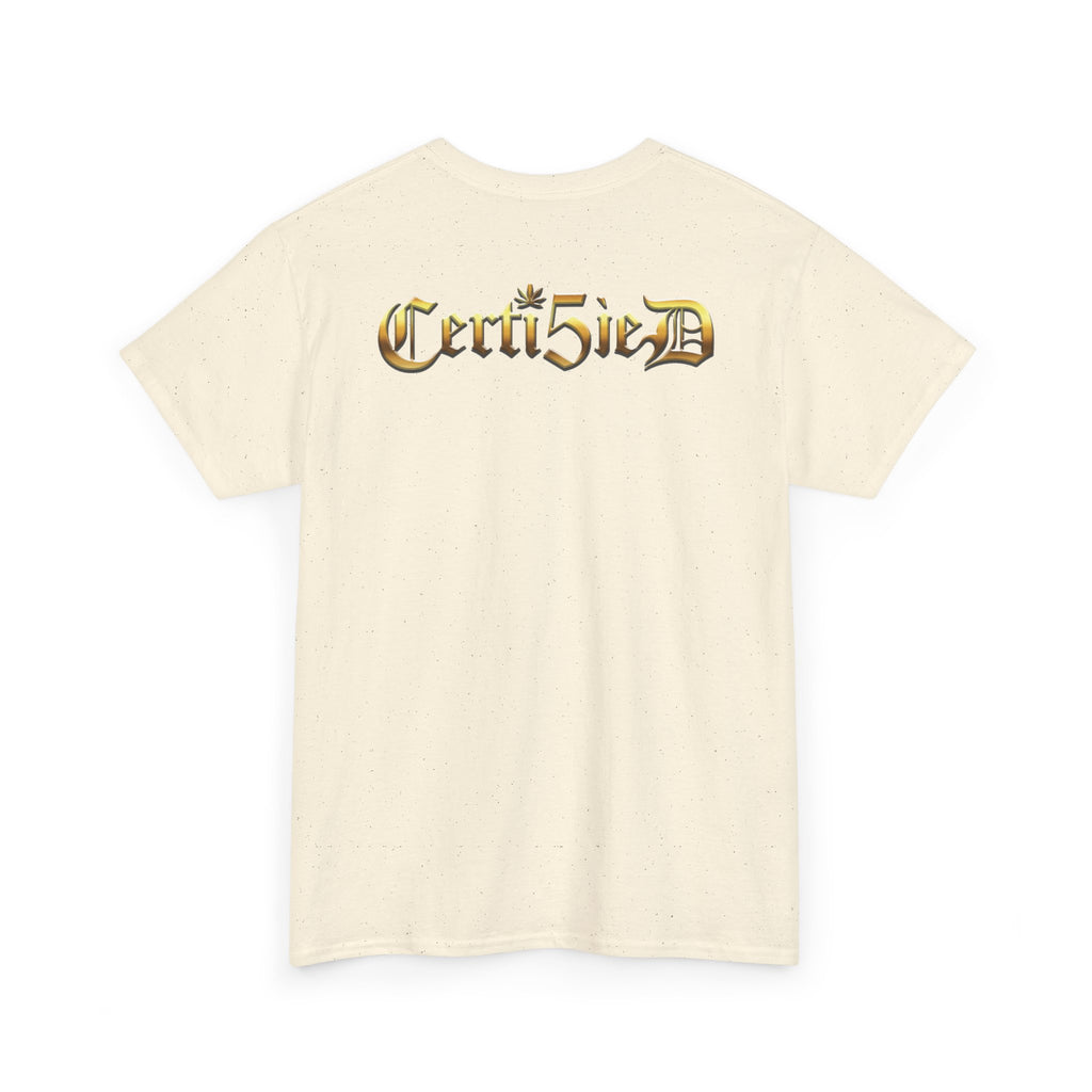 Certi5ied Black & Gold Classic Tee