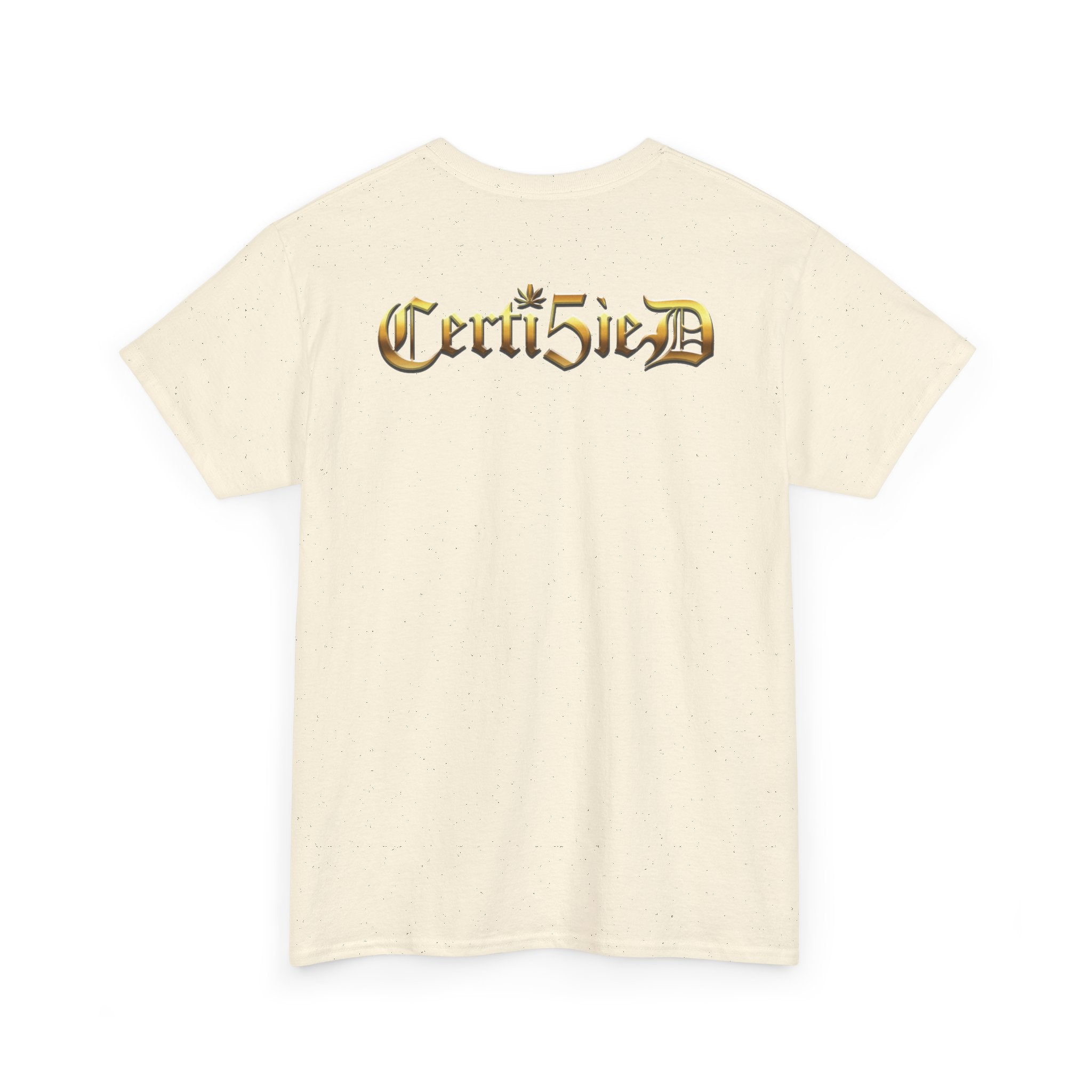 Certi5ied Black & Gold Classic Tee