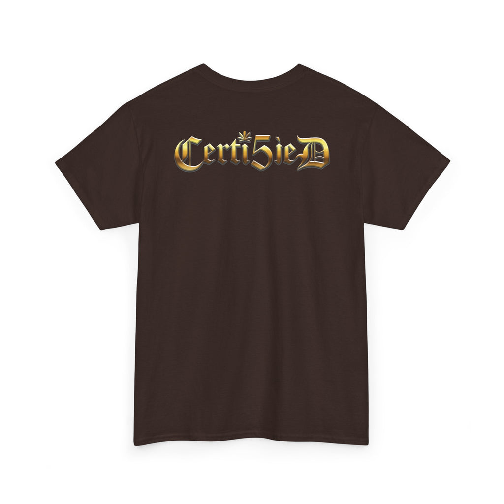 Certi5ied Black & Gold Classic Tee