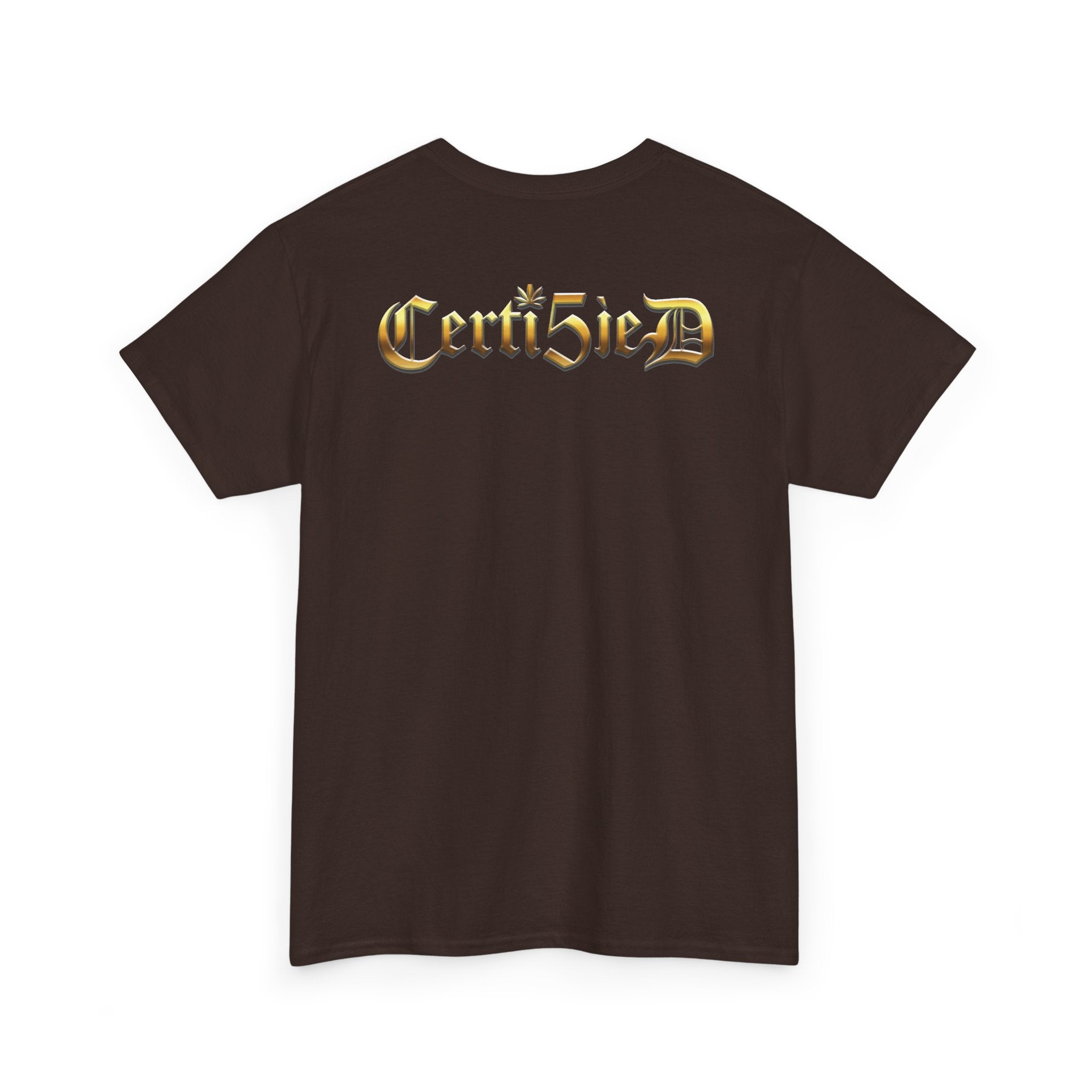 Certi5ied Black & Gold Classic Tee