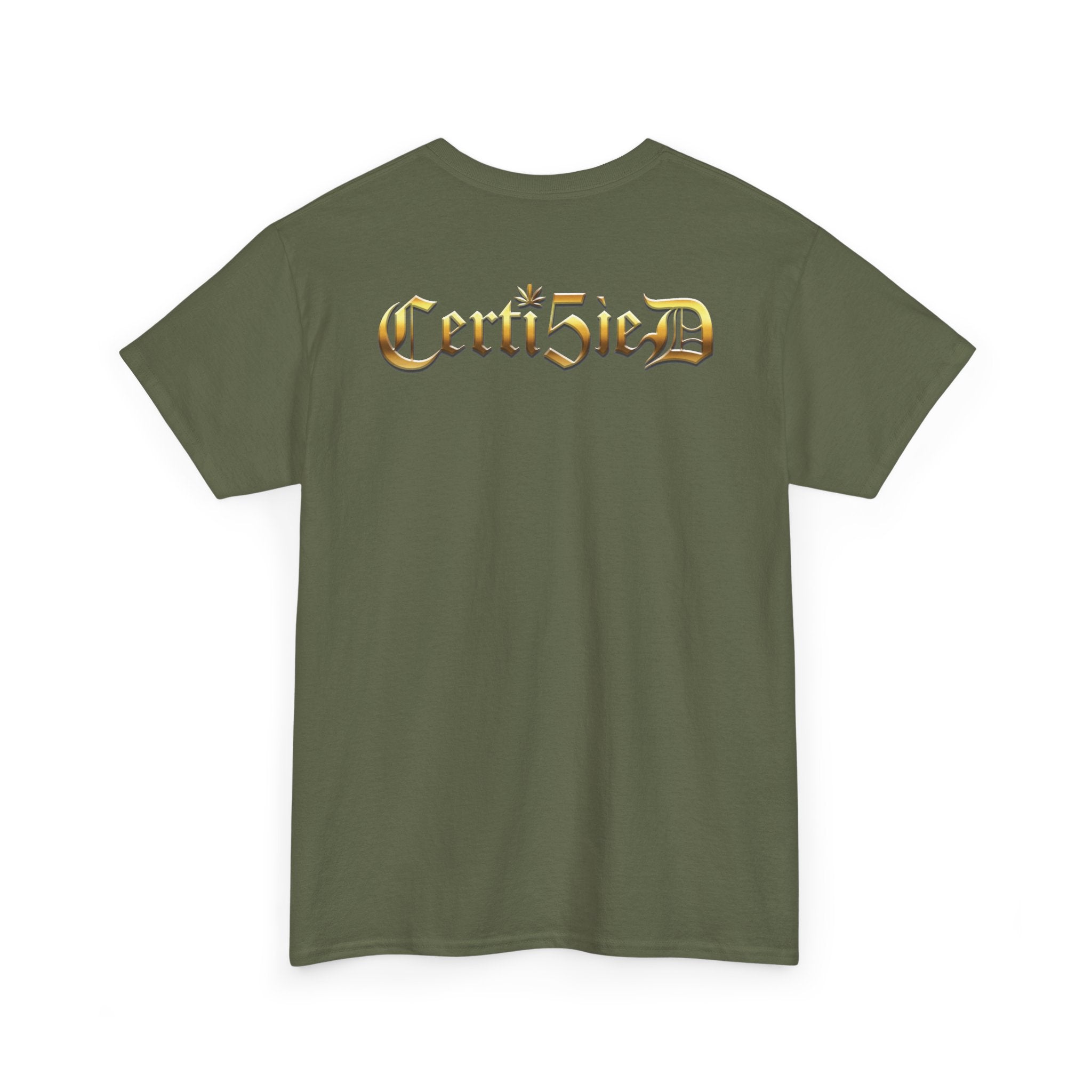 Certi5ied Black & Gold Classic Tee