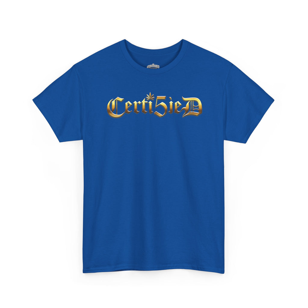 Certi5ied Black & Gold Classic Tee