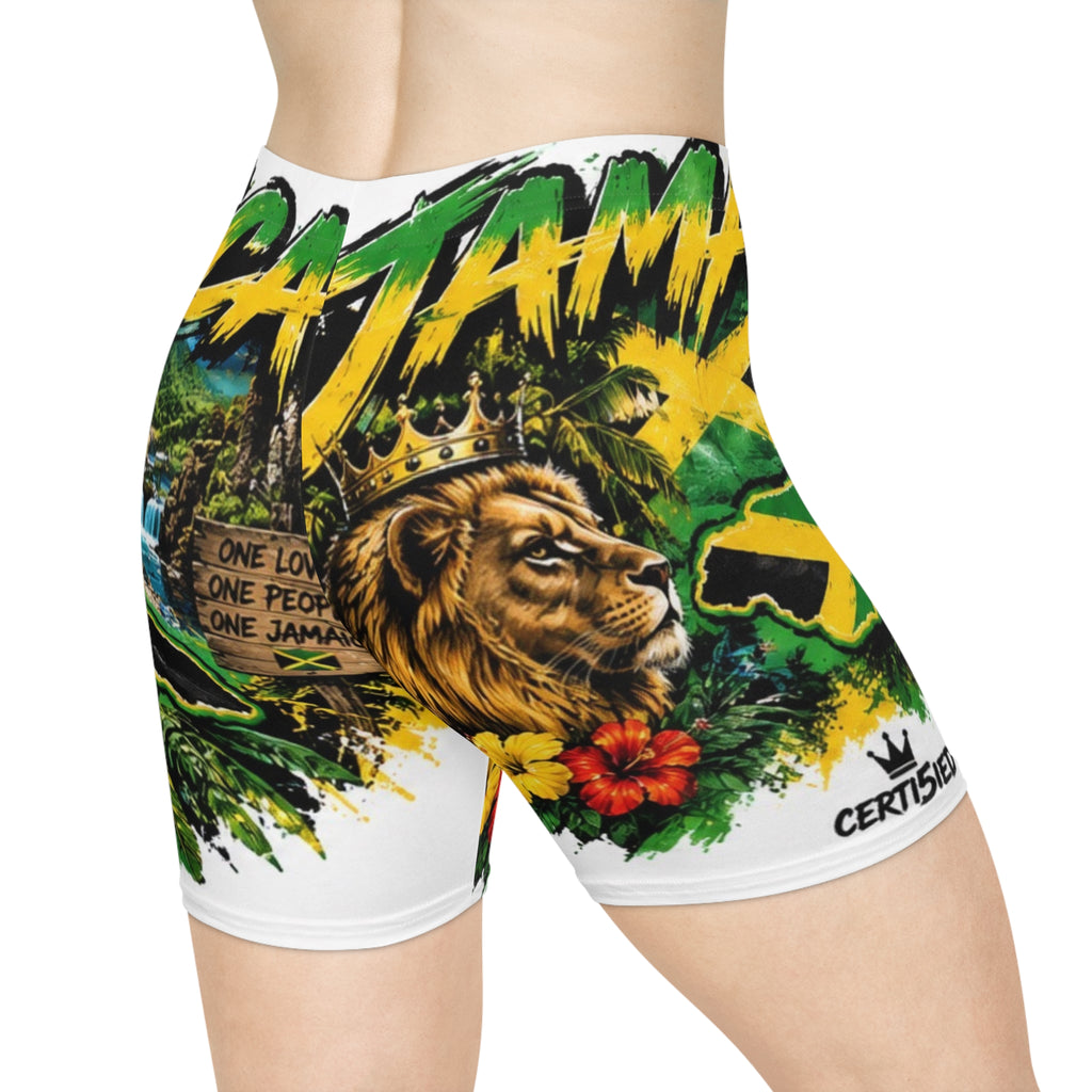 CERTI5IED Women's Biker Shorts – Jamaica