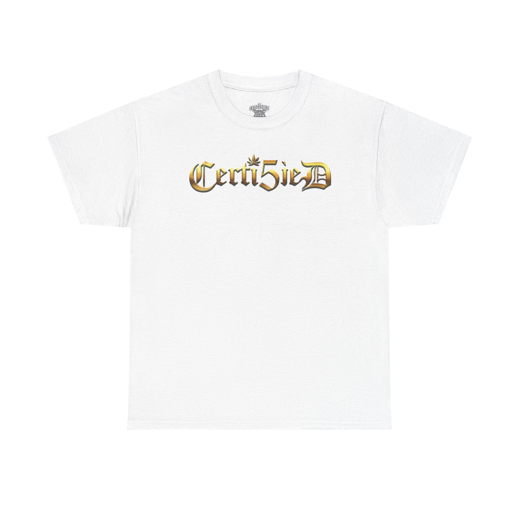 Certi5ied Black & Gold Classic Tee