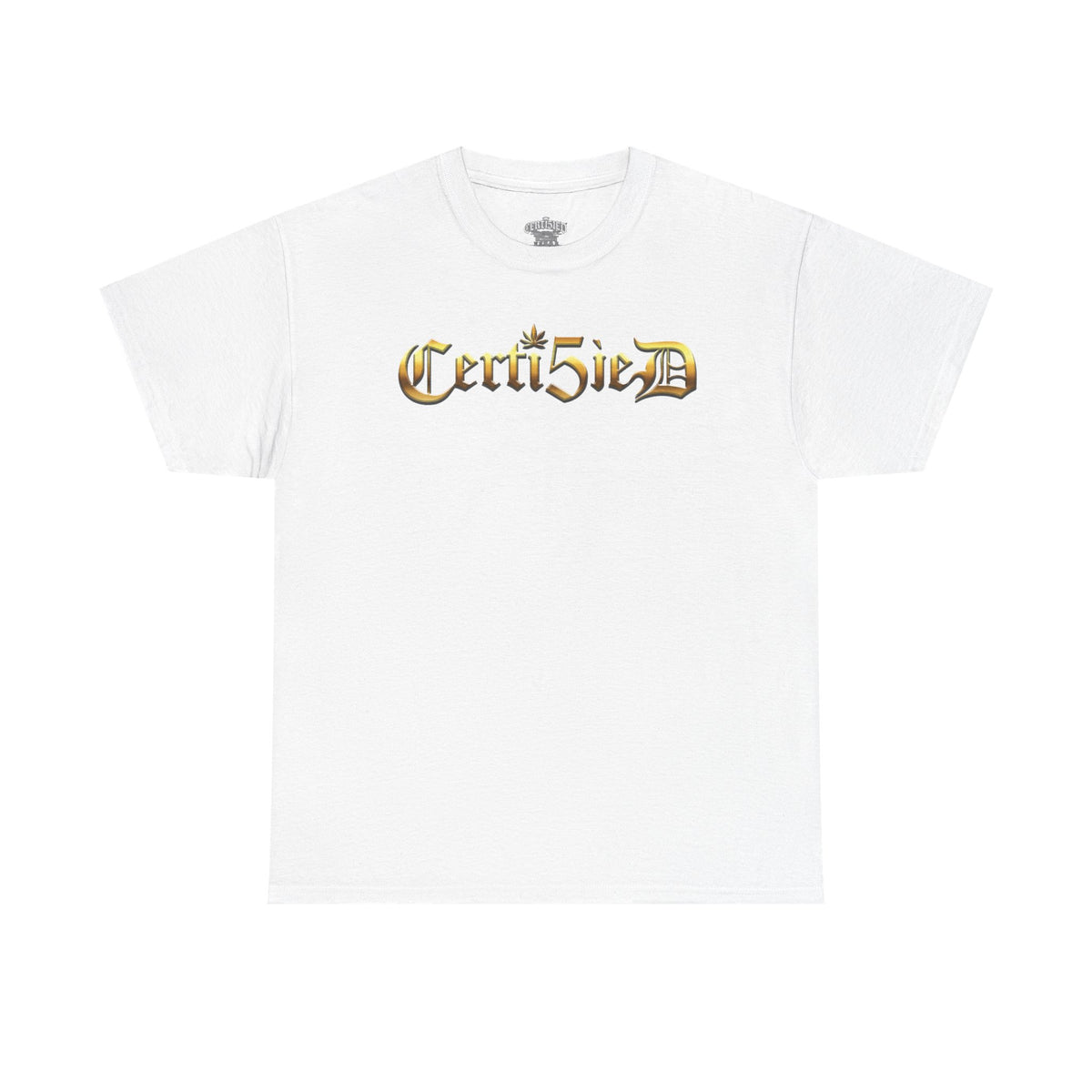 Certi5ied Black & Gold Classic Tee
