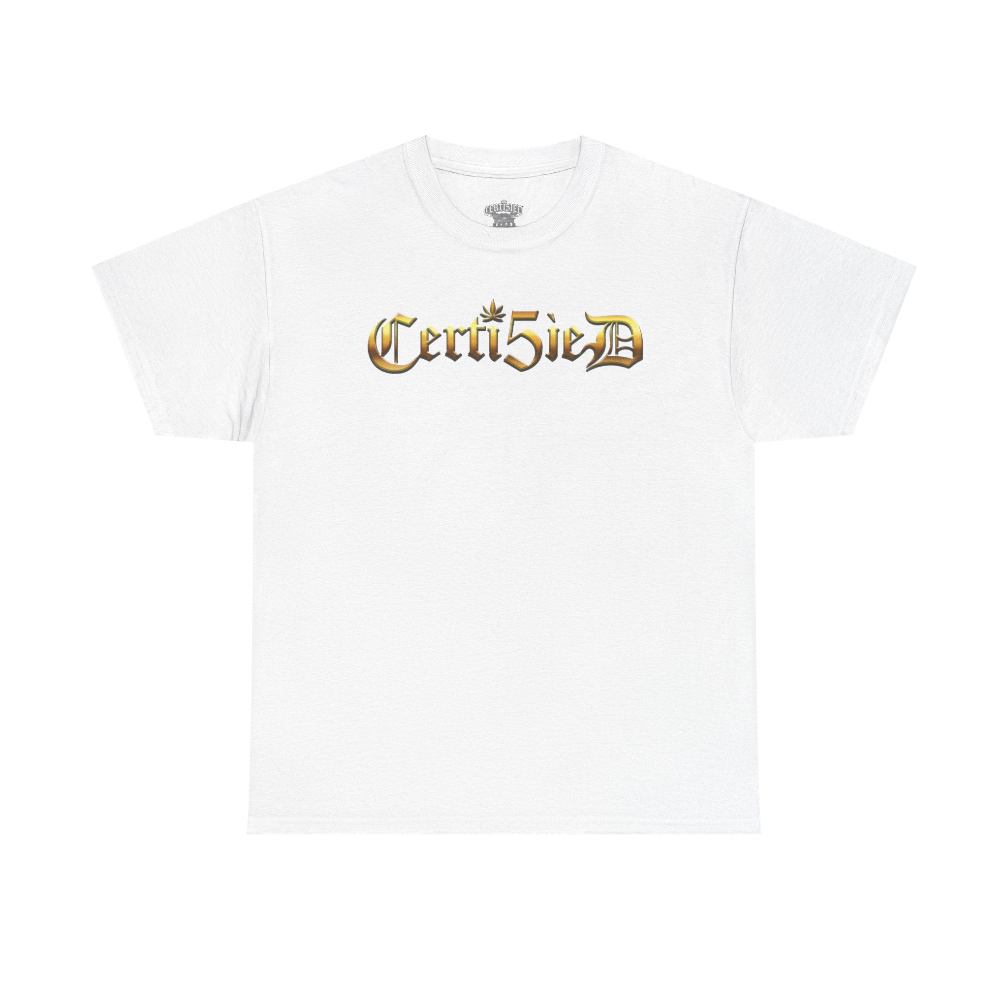 Certi5ied Black & Gold Classic Tee