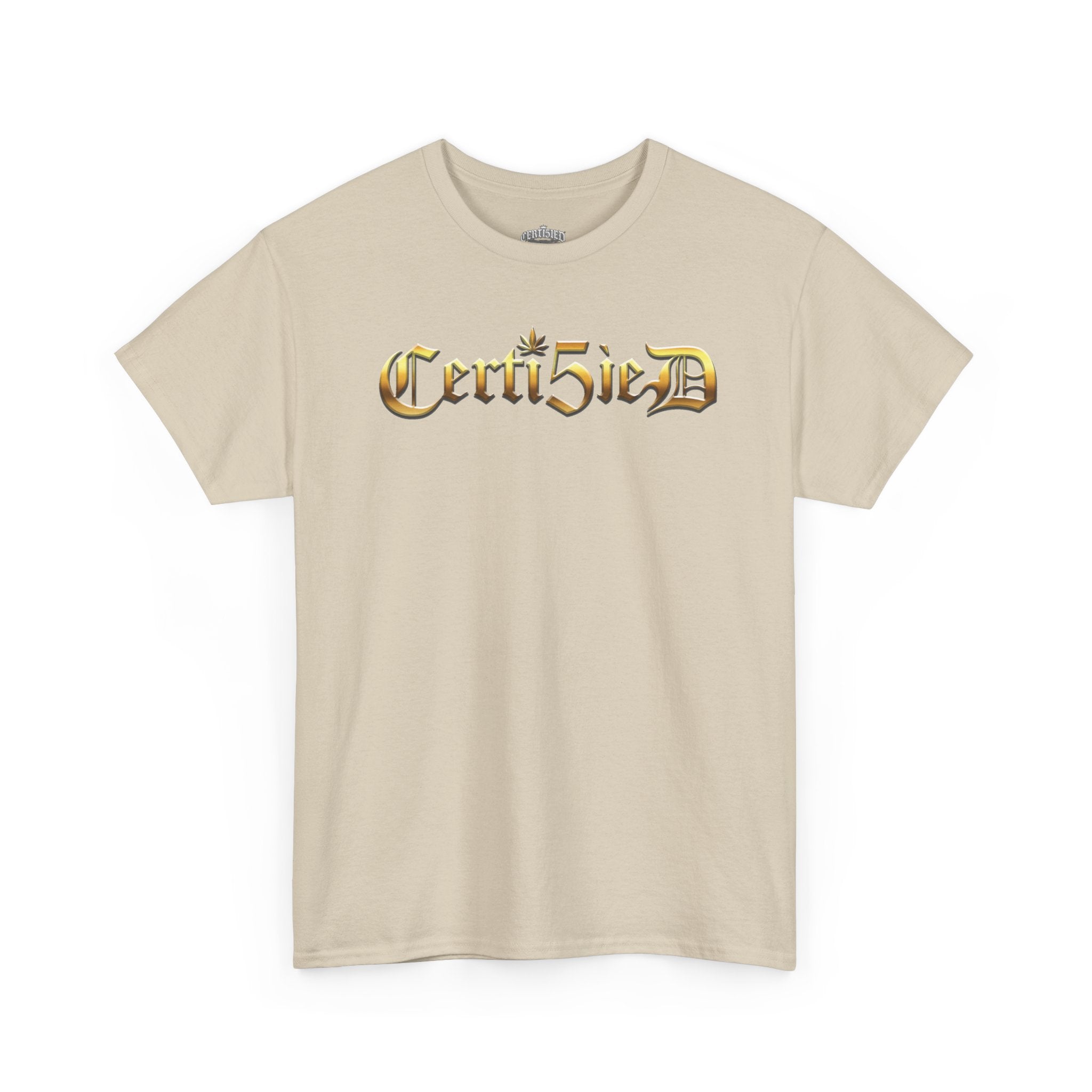 Certi5ied Black & Gold Classic Tee