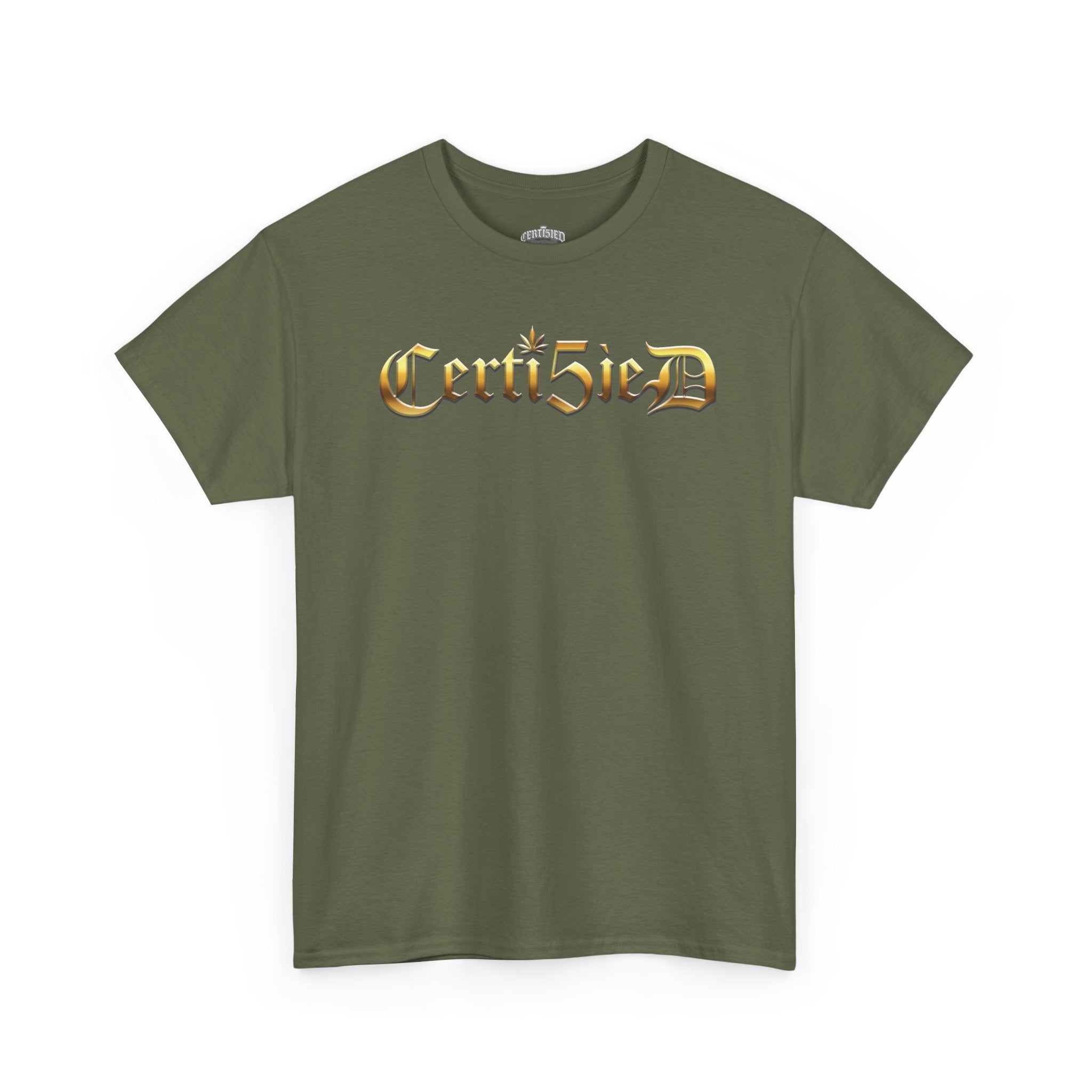 Certi5ied Black & Gold Classic Tee