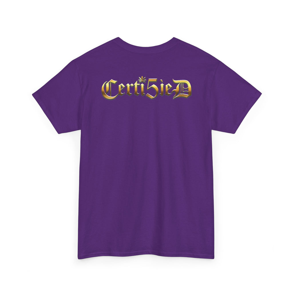 Certi5ied Black & Gold Classic Tee